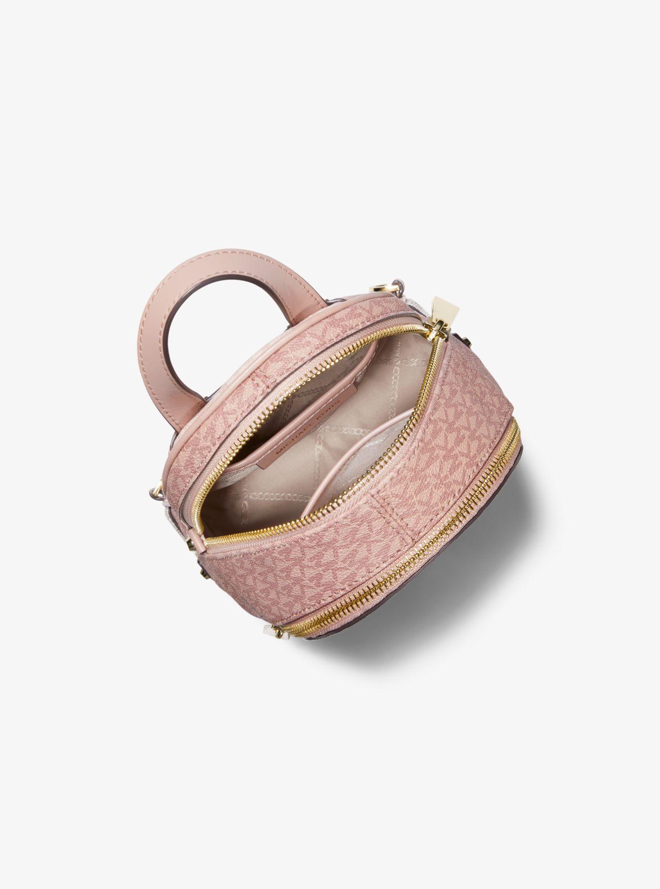 MICHAEL Michael Kors Rhea Medium Color-block Logo Backpack 