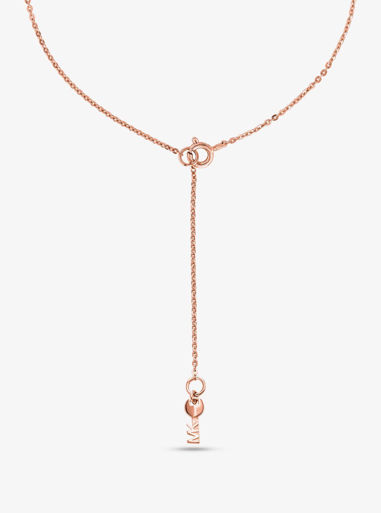 Michael Kors Cityscape Lock Pendant Necklace - Gold-Tone Metal Pendant  Necklace, Necklaces - MIC108928 | The RealReal