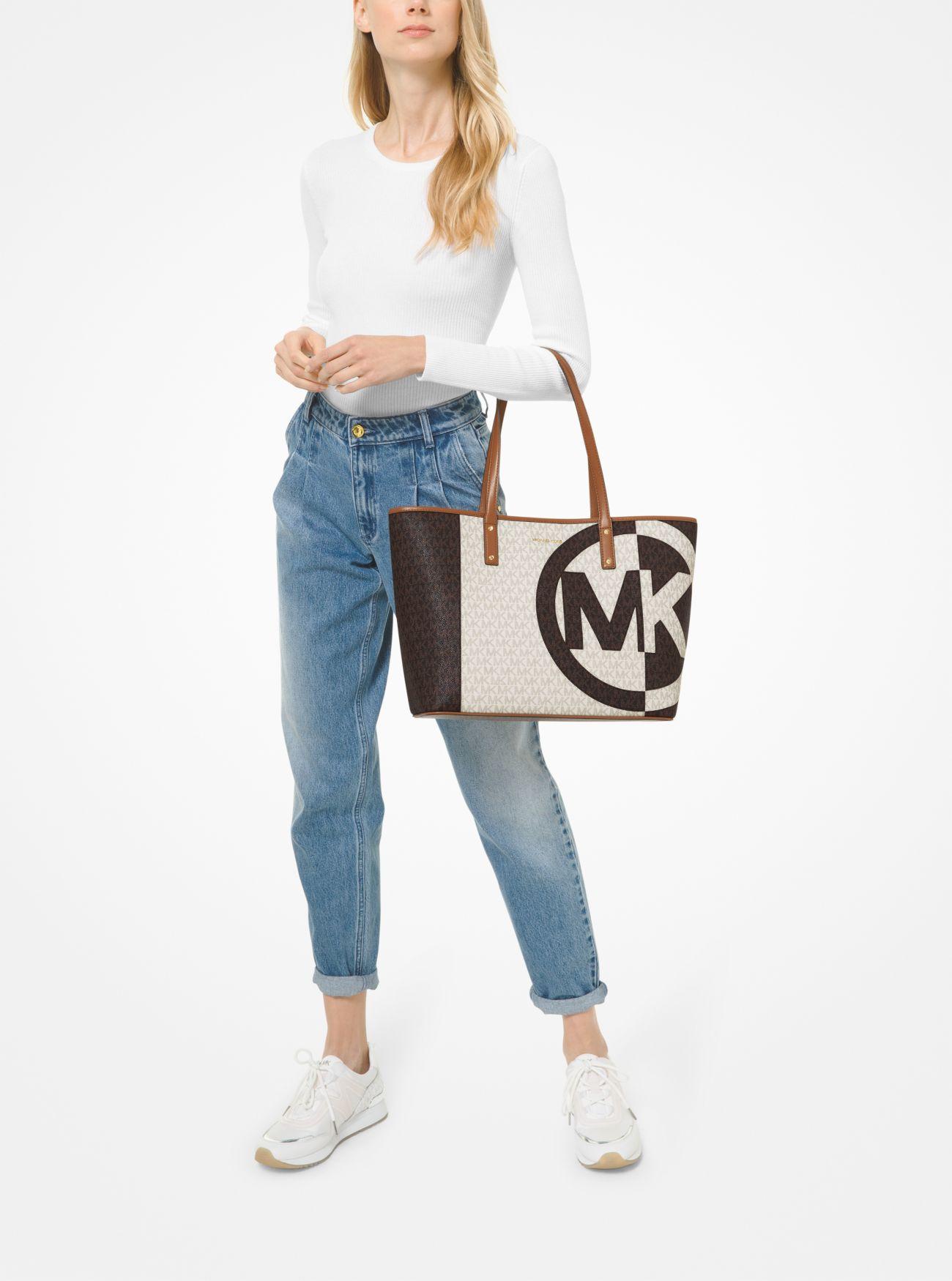 Michael michael kors online carter signature open tote
