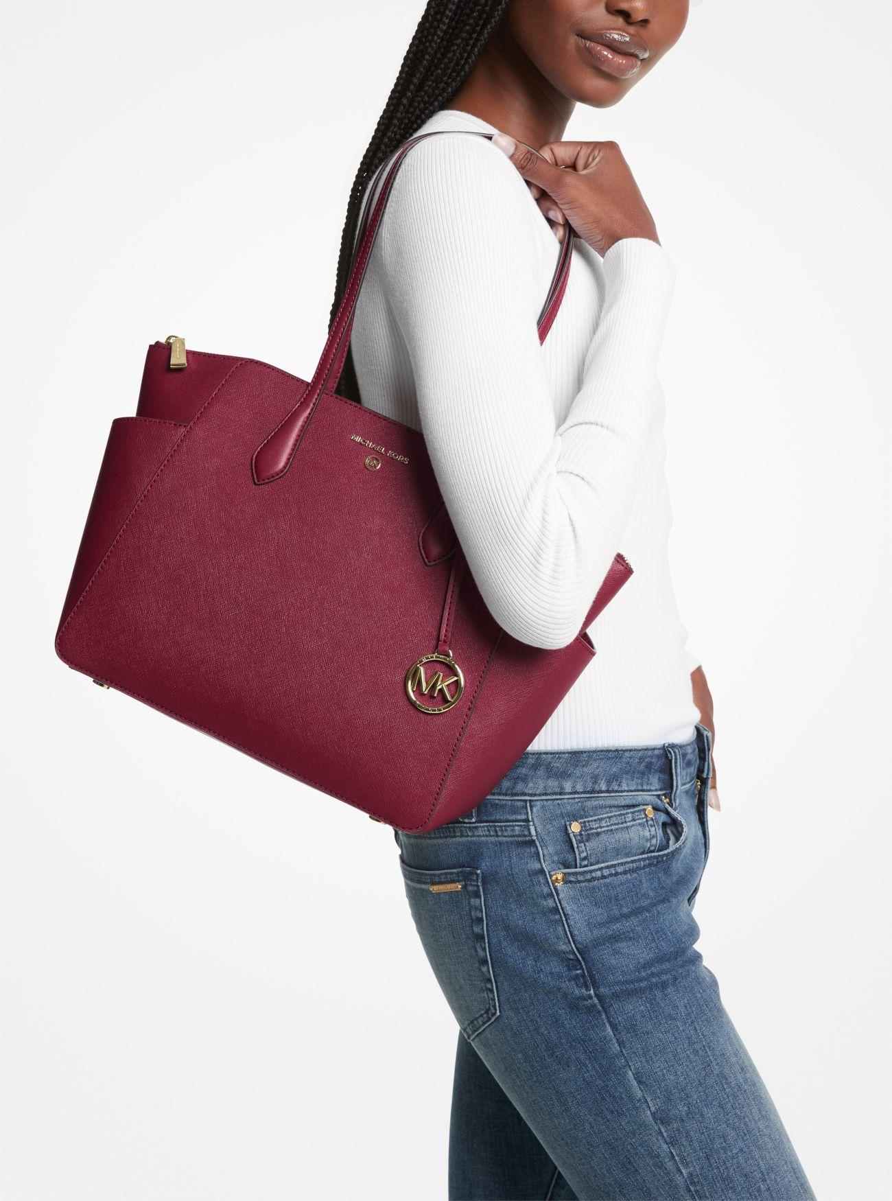 Michael kors shop saffiano tote medium