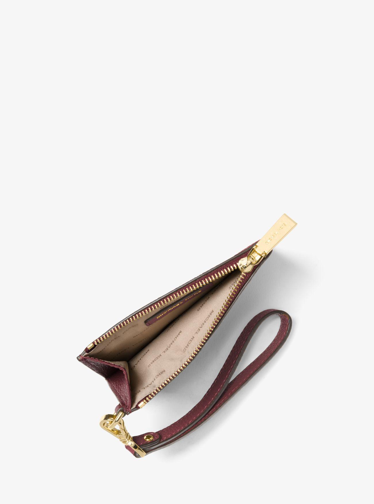 michael kors oxblood purse