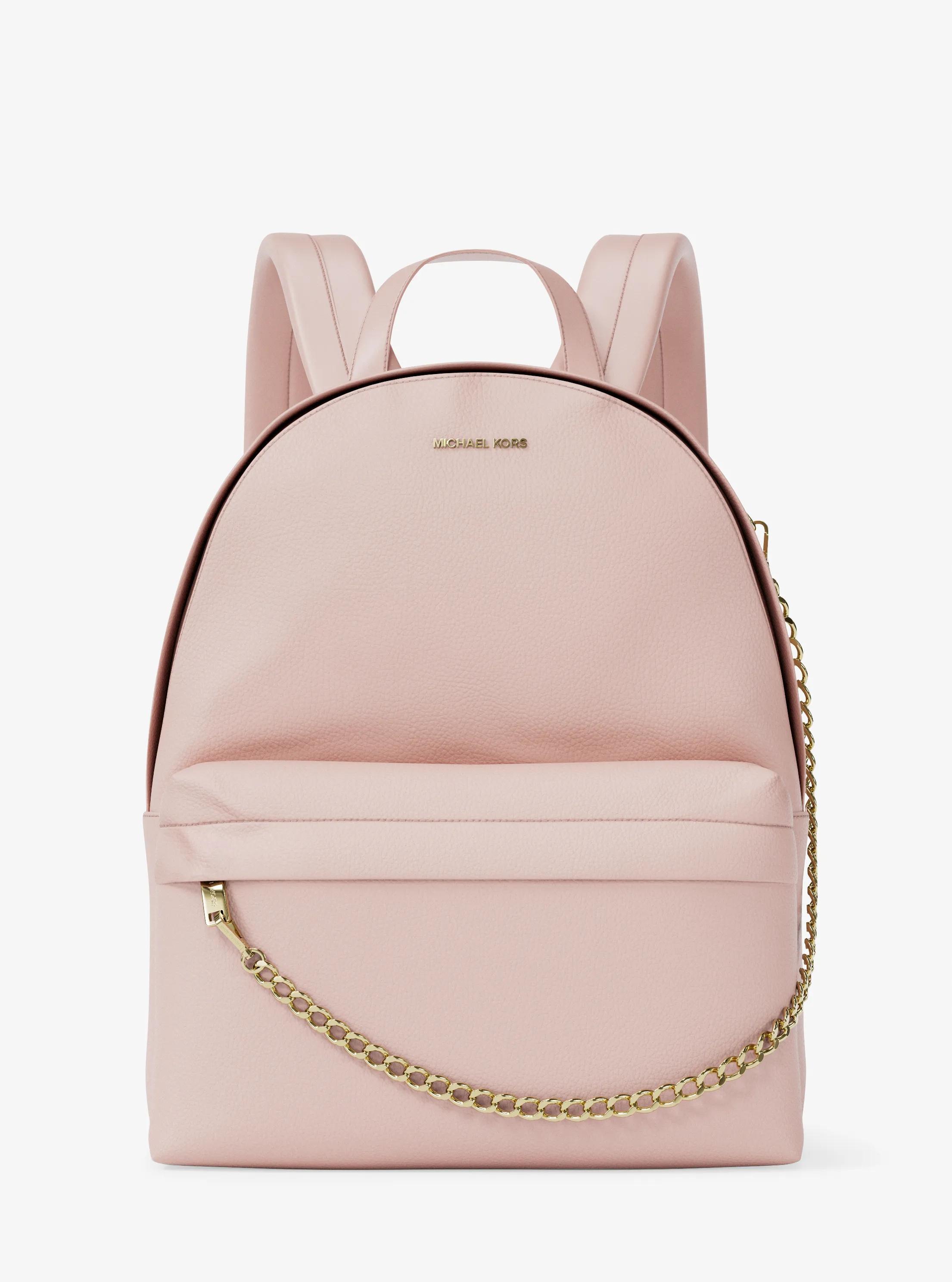 MICHAEL KORS ピンク レザー リュック