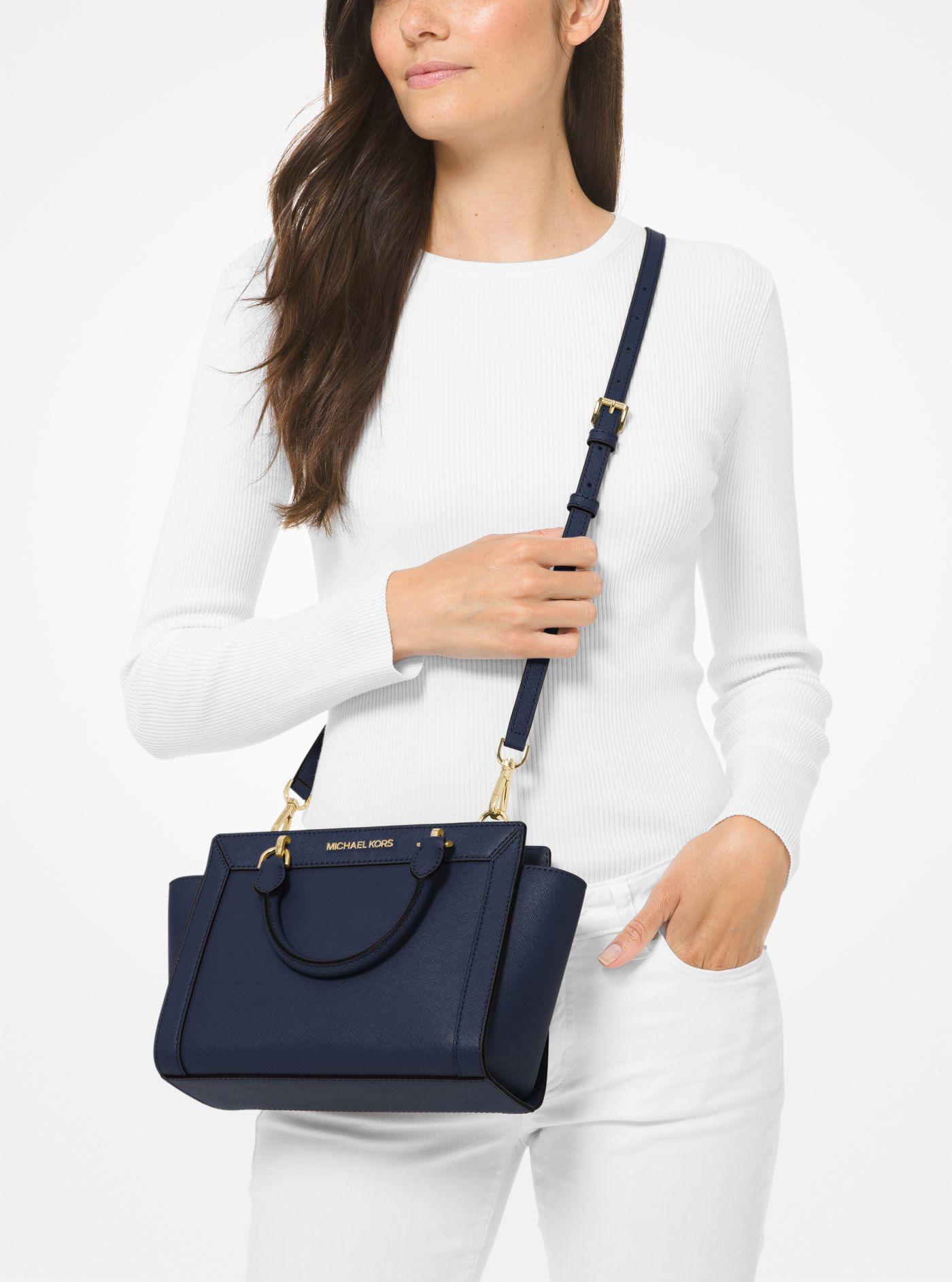 Brandi medium saffiano leather shoulder bag new arrivals