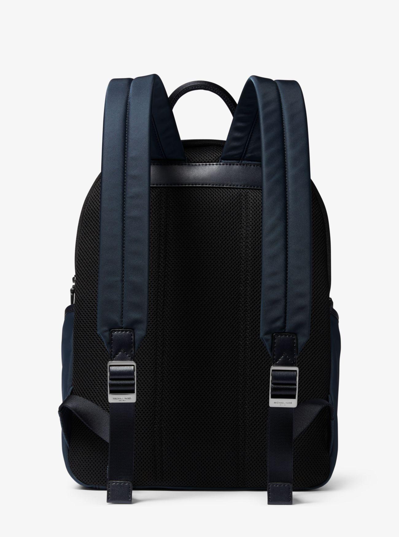 Michael Kors Synthetic Brooklyn Nylon Gabardine Backpack in Blue for ...