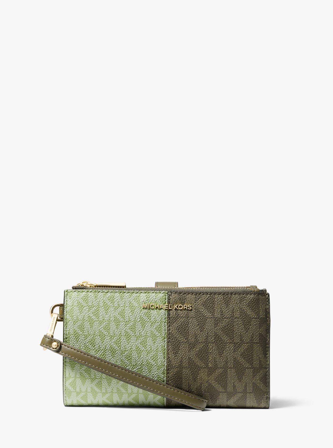 Michael kors color block wallet sale