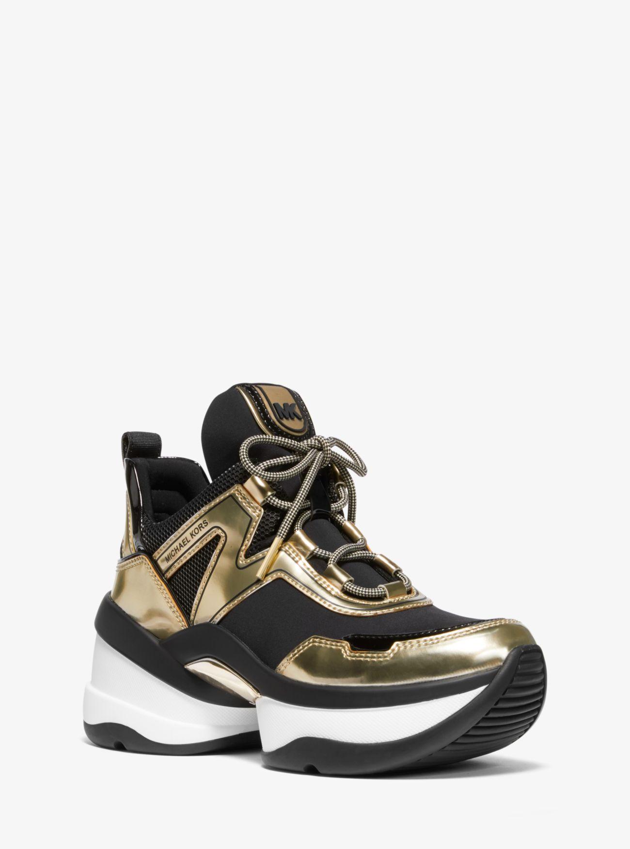 michael michael kors felix scuba and mesh trainer