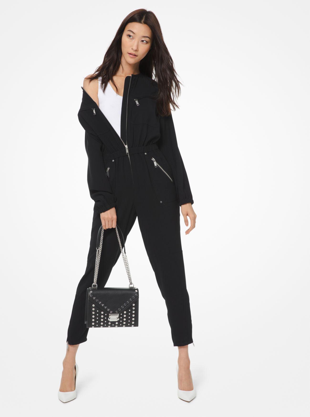 michael kors cady belted jumpsuit