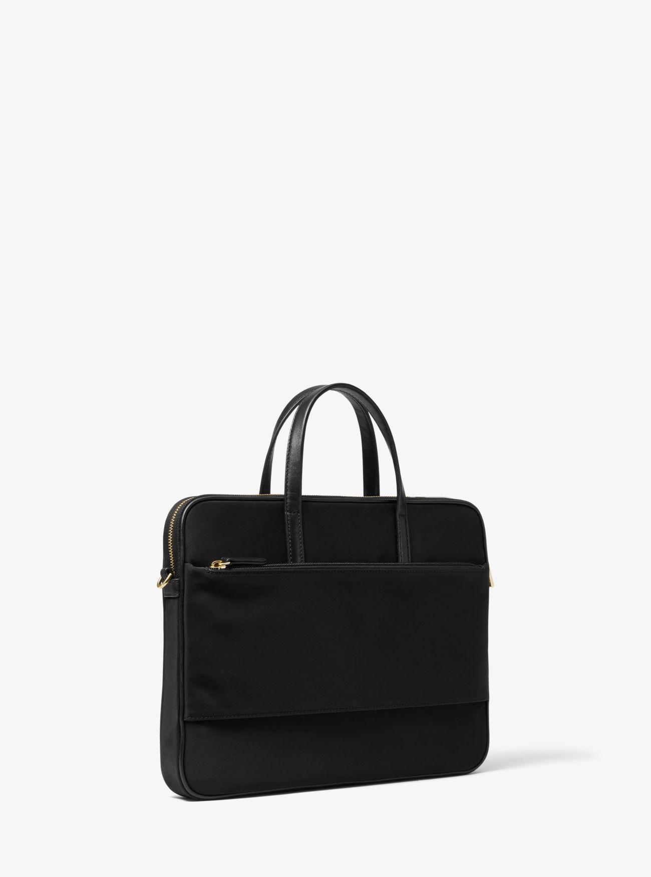 Michael kors store laptop handbag white