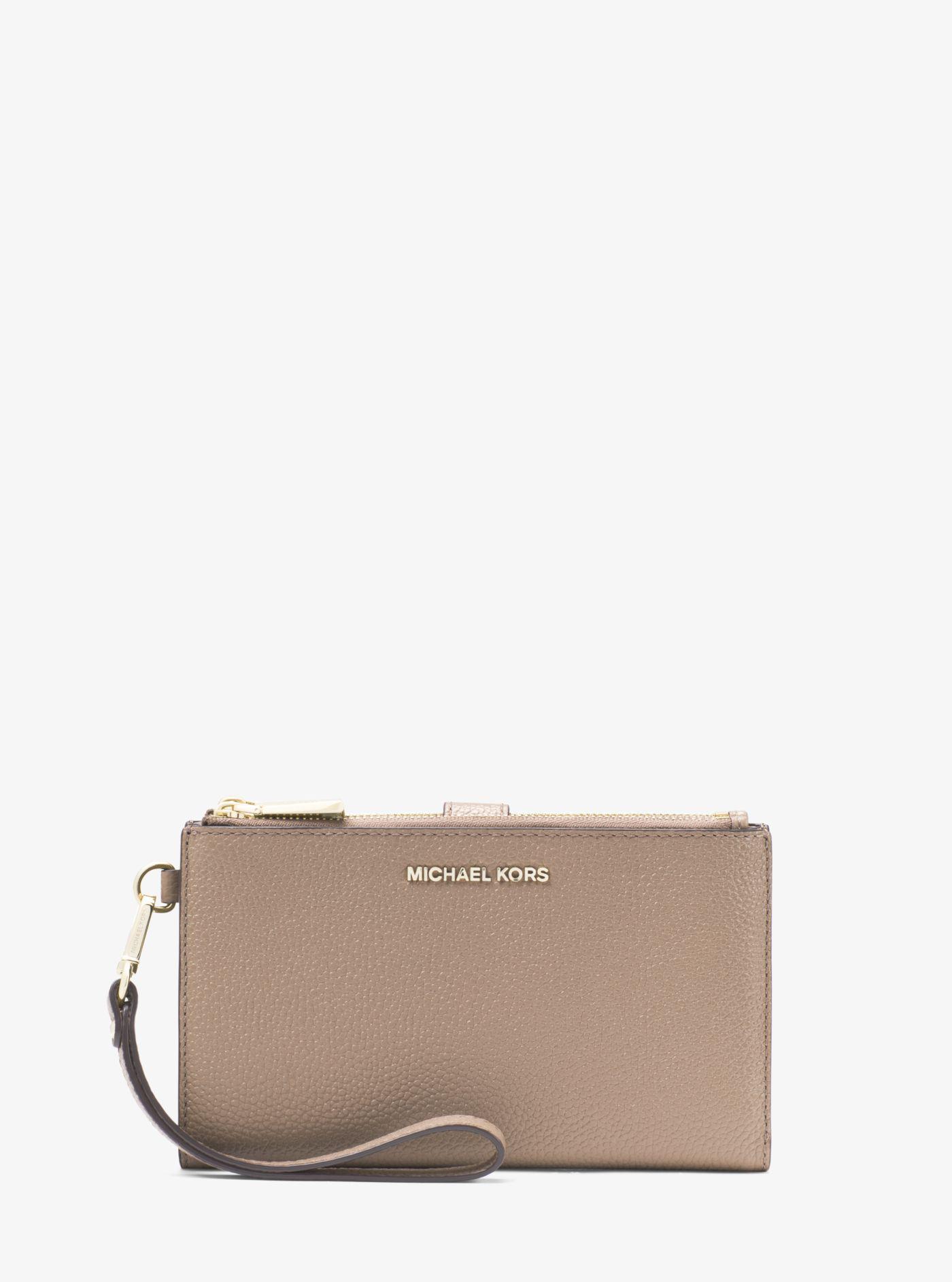 adele embellished leather smartphone wallet