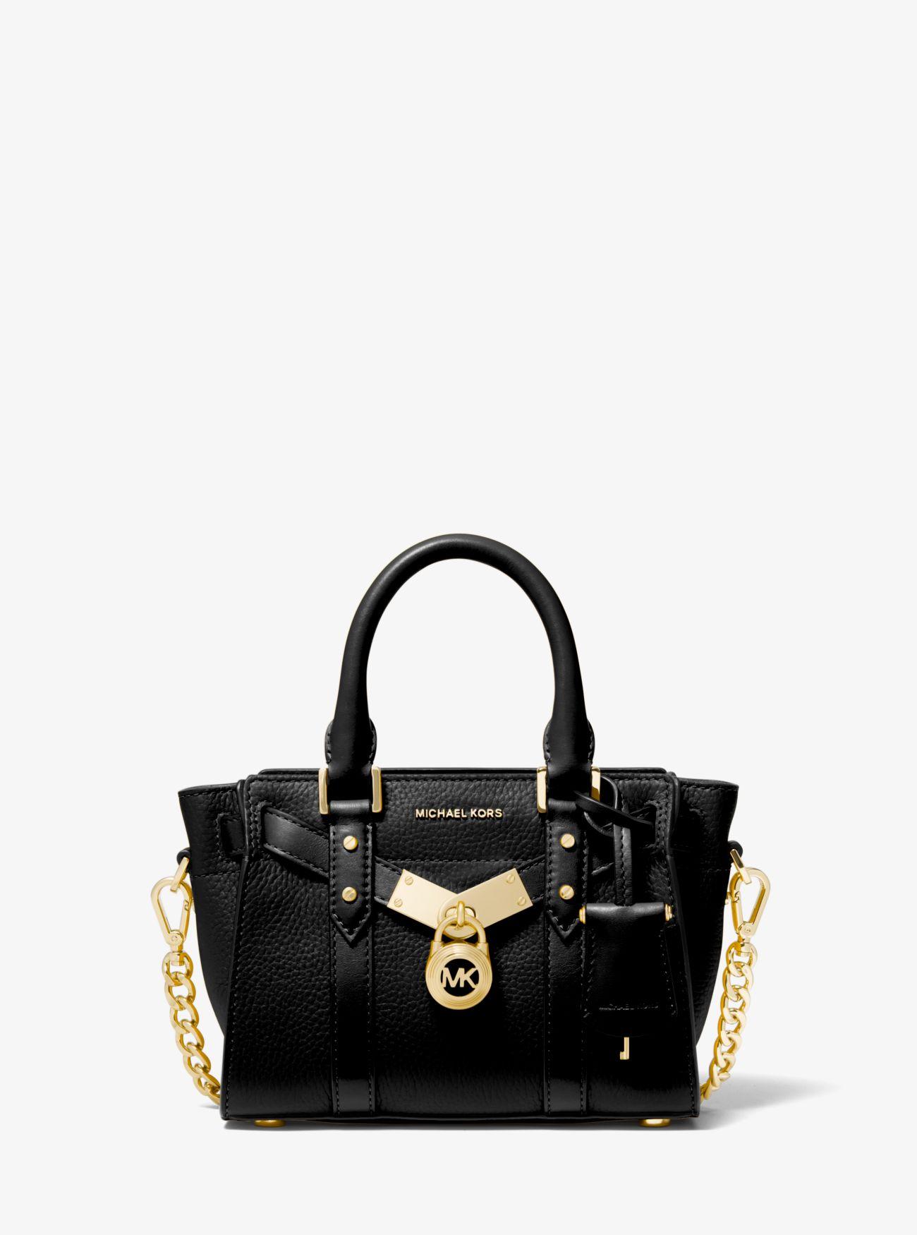 MICHAEL Michael Kors Nouveau Hamilton Extra-small Pebbled Leather ...