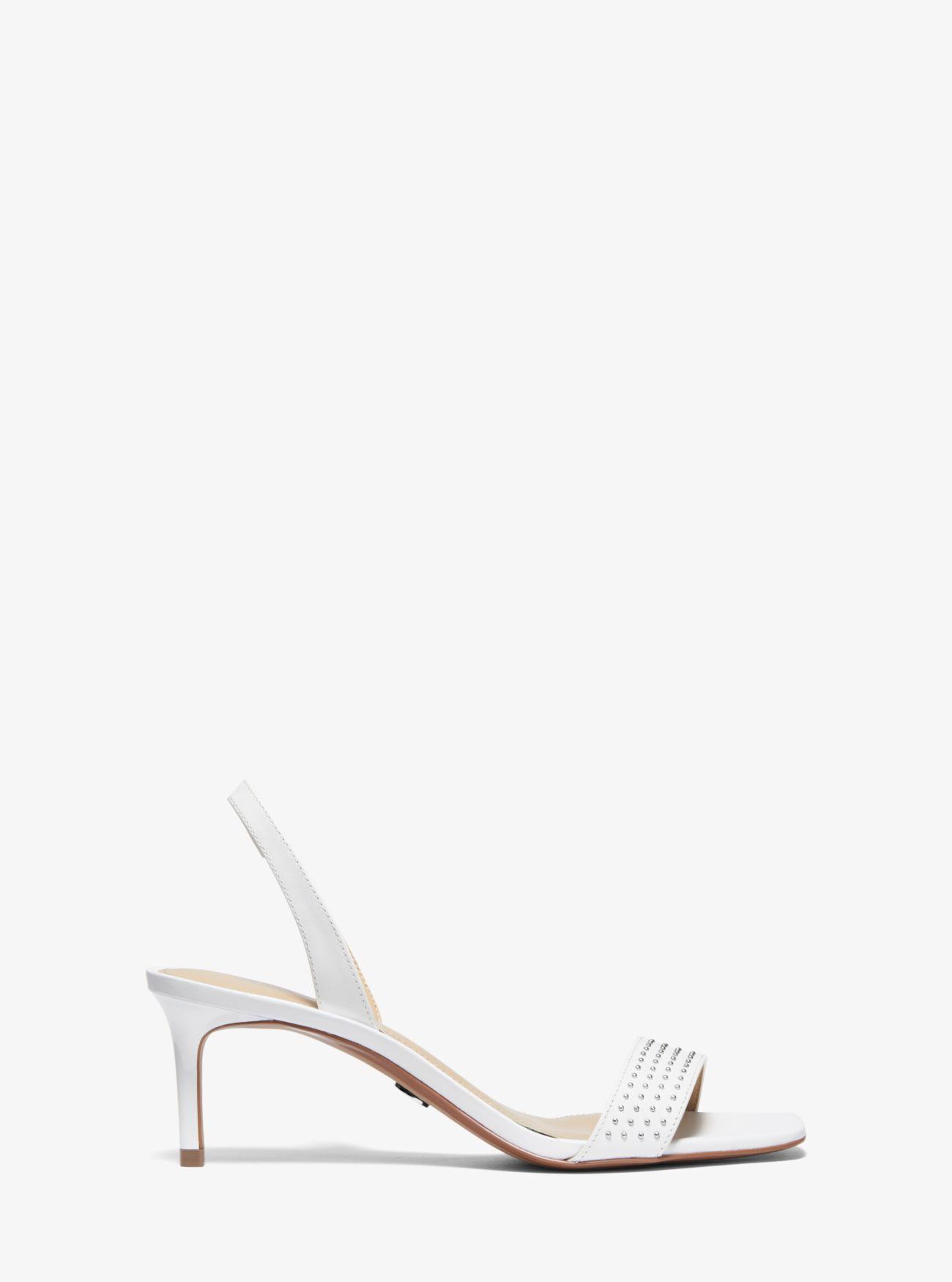 Michael kors mila studded leather sandals Clearance