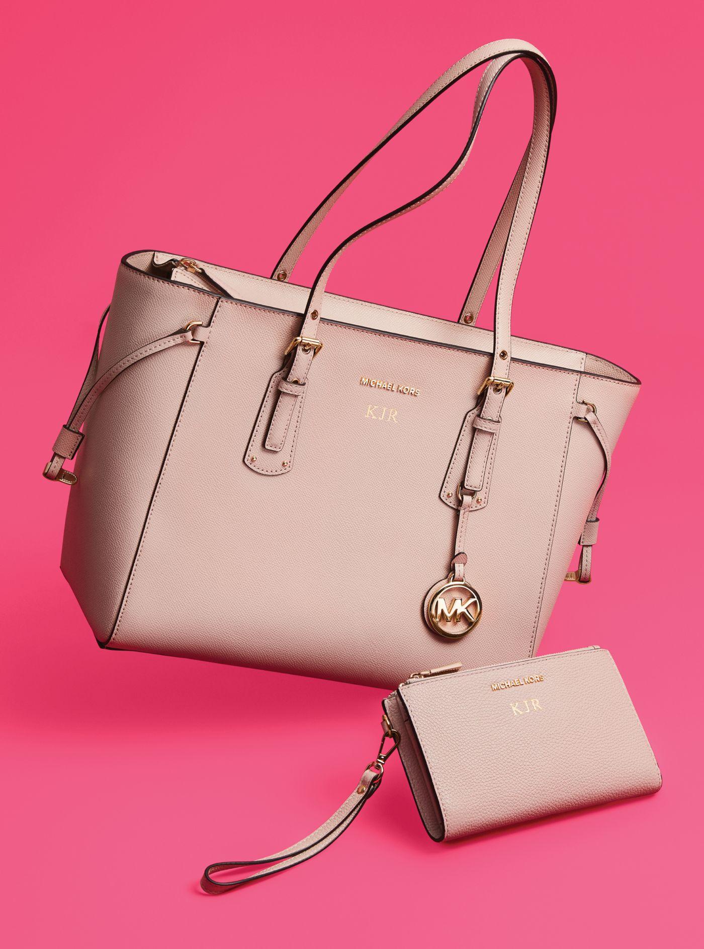 voyager small crossgrain leather tote