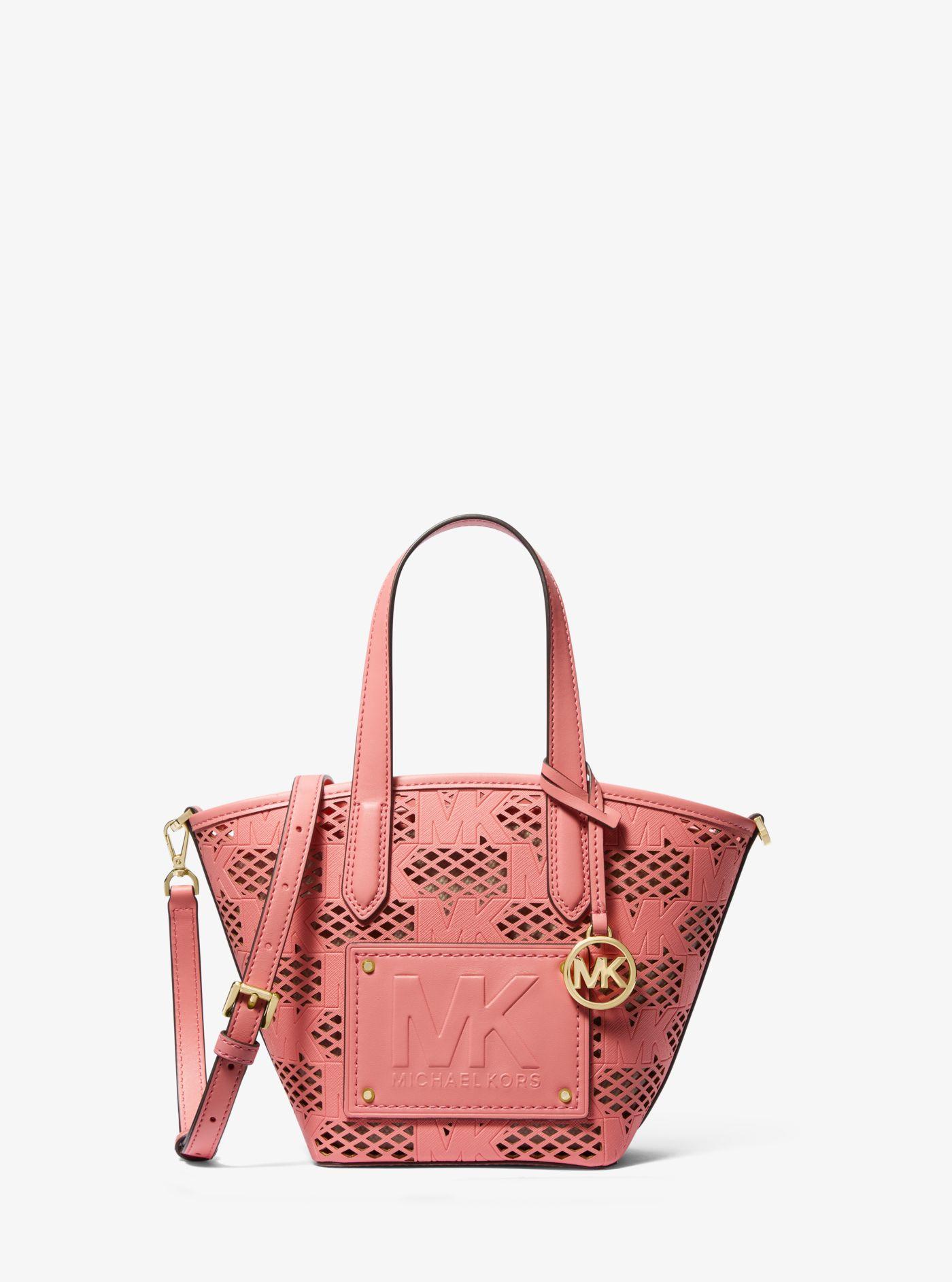 Michael Kors Kimber Small 2in1 Perforated And Embossed Faux Leather