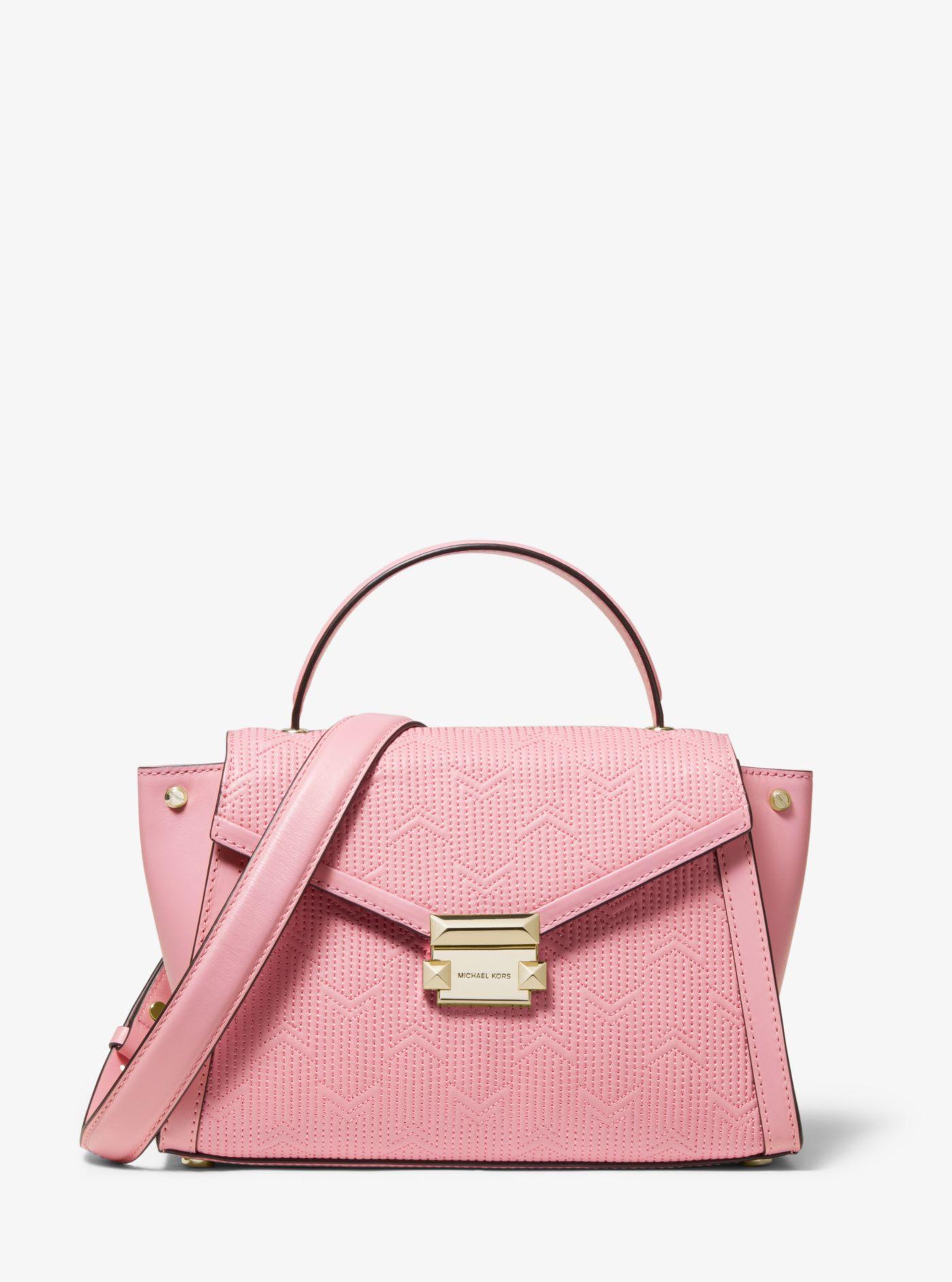 michael kors whitney quilted satchel