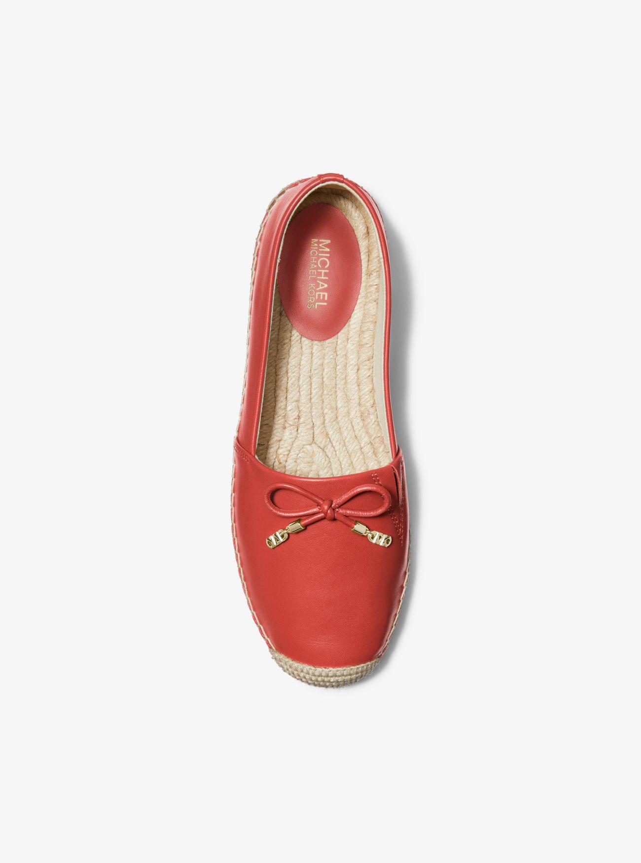 Red michael kors shoes best sale