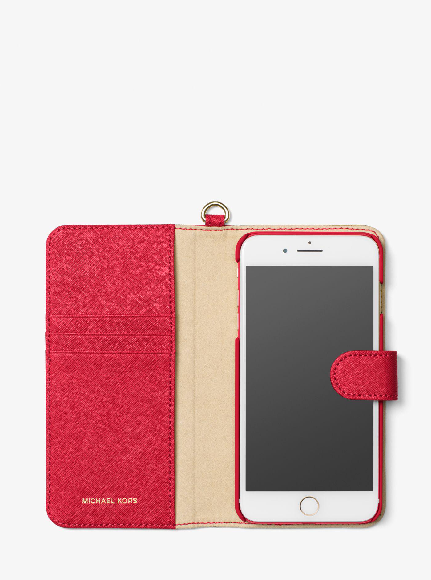 michael kors folio phone case iphone 7 plus