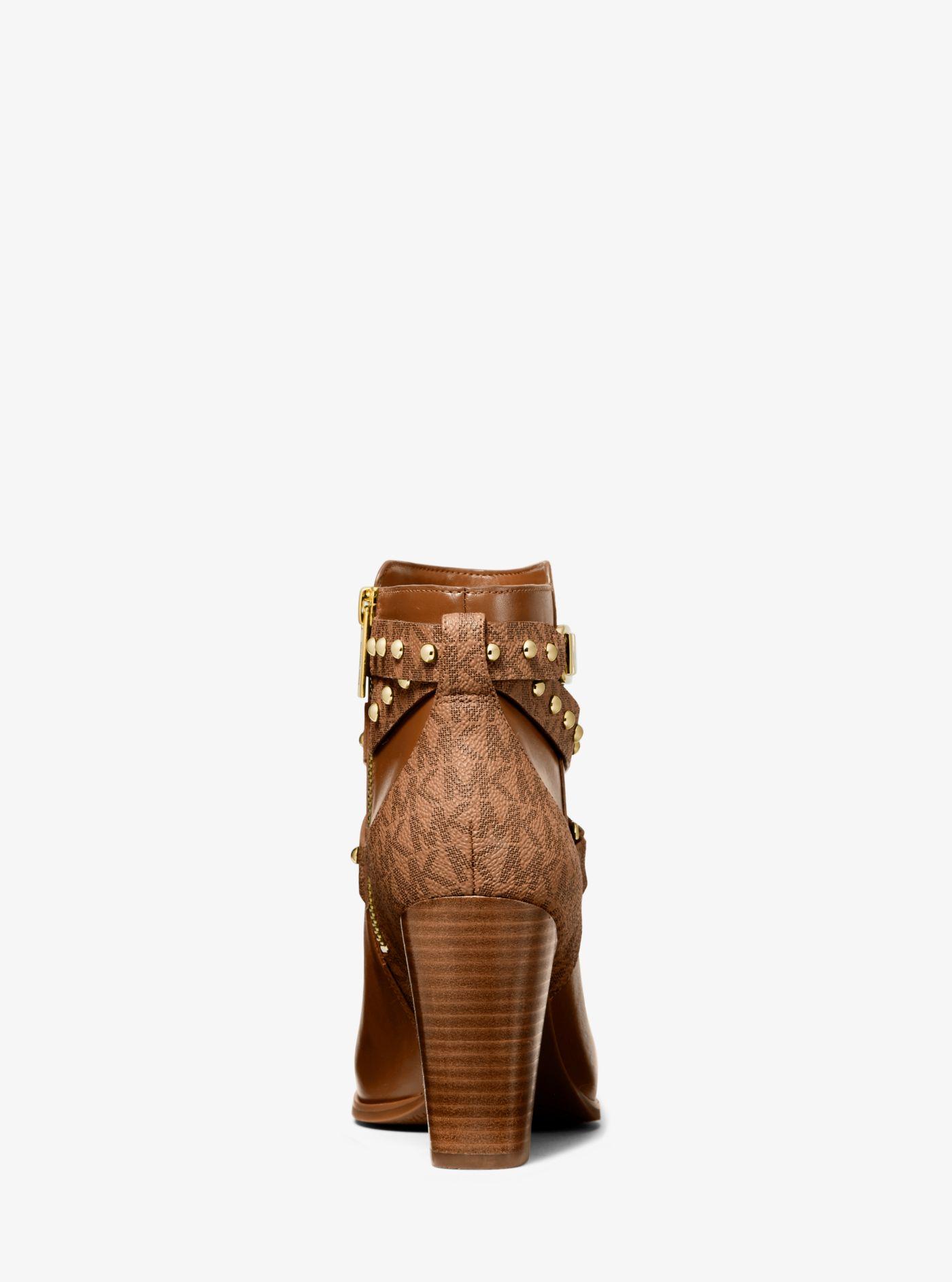 Studded Logo Ankle Boot 
