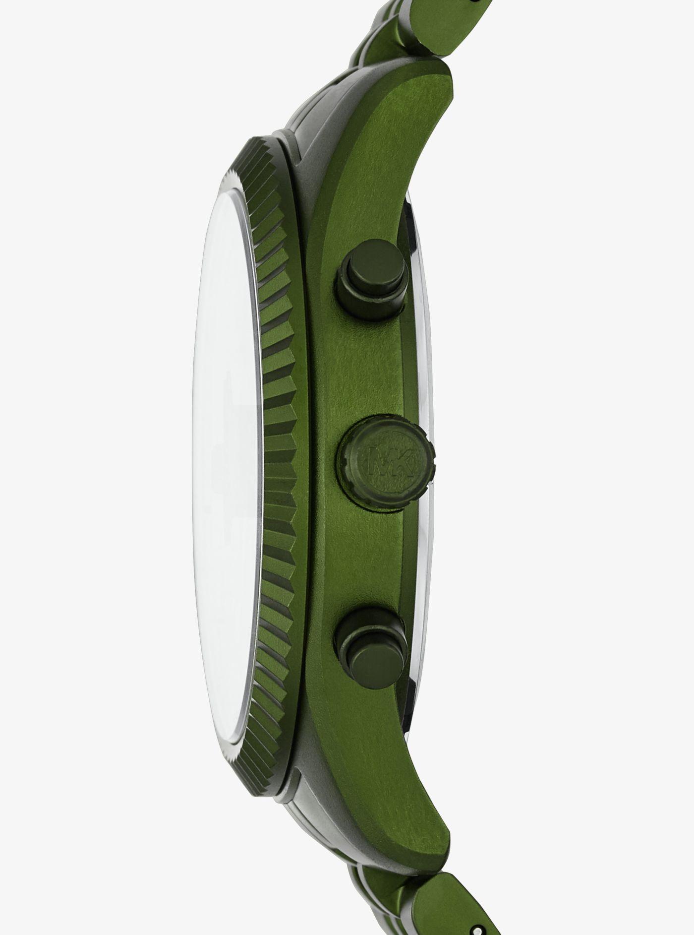 Michael Kors Quartz Watch With Metal Strap Green 22 model