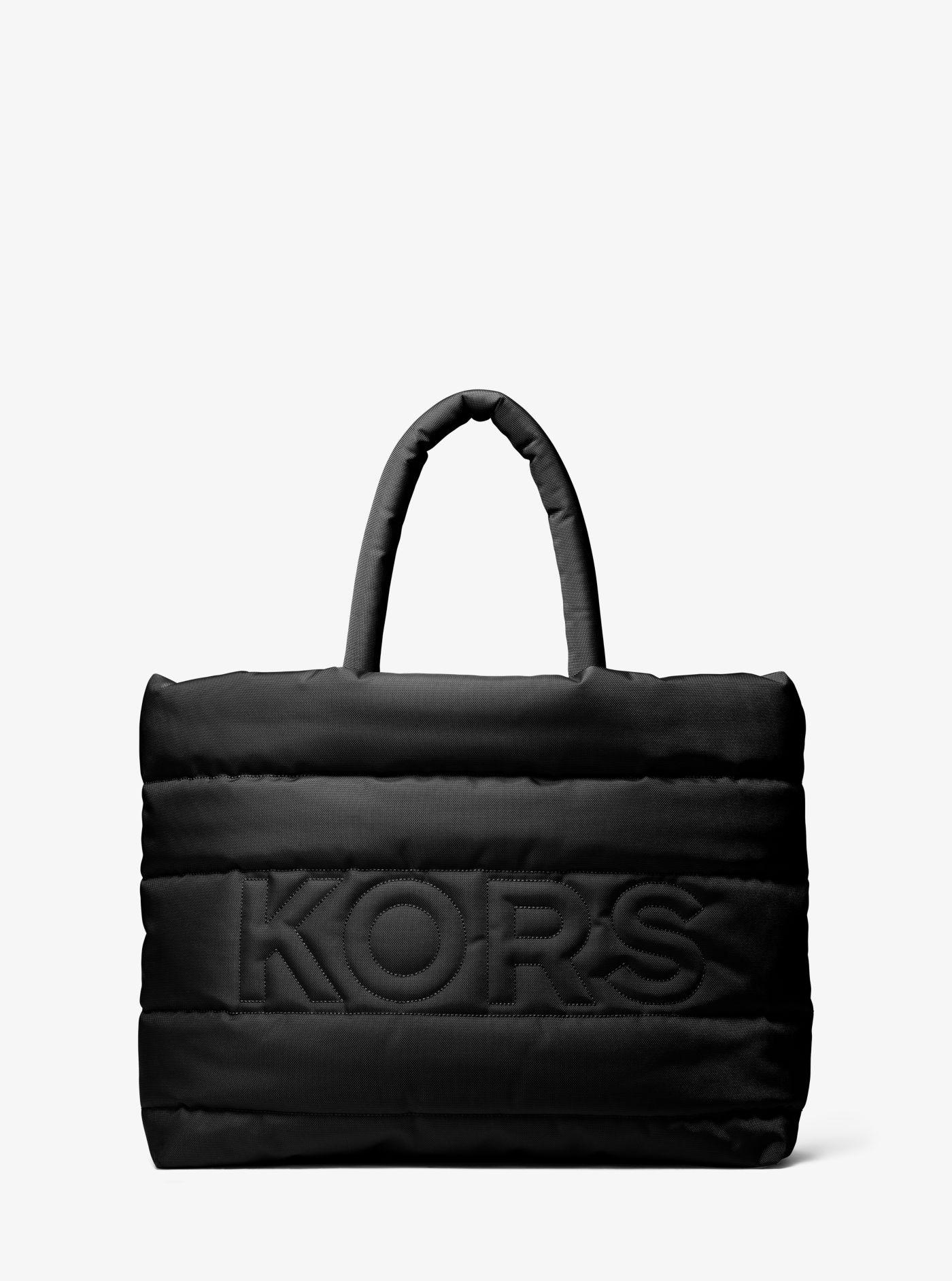 Michael kors best sale black nylon tote