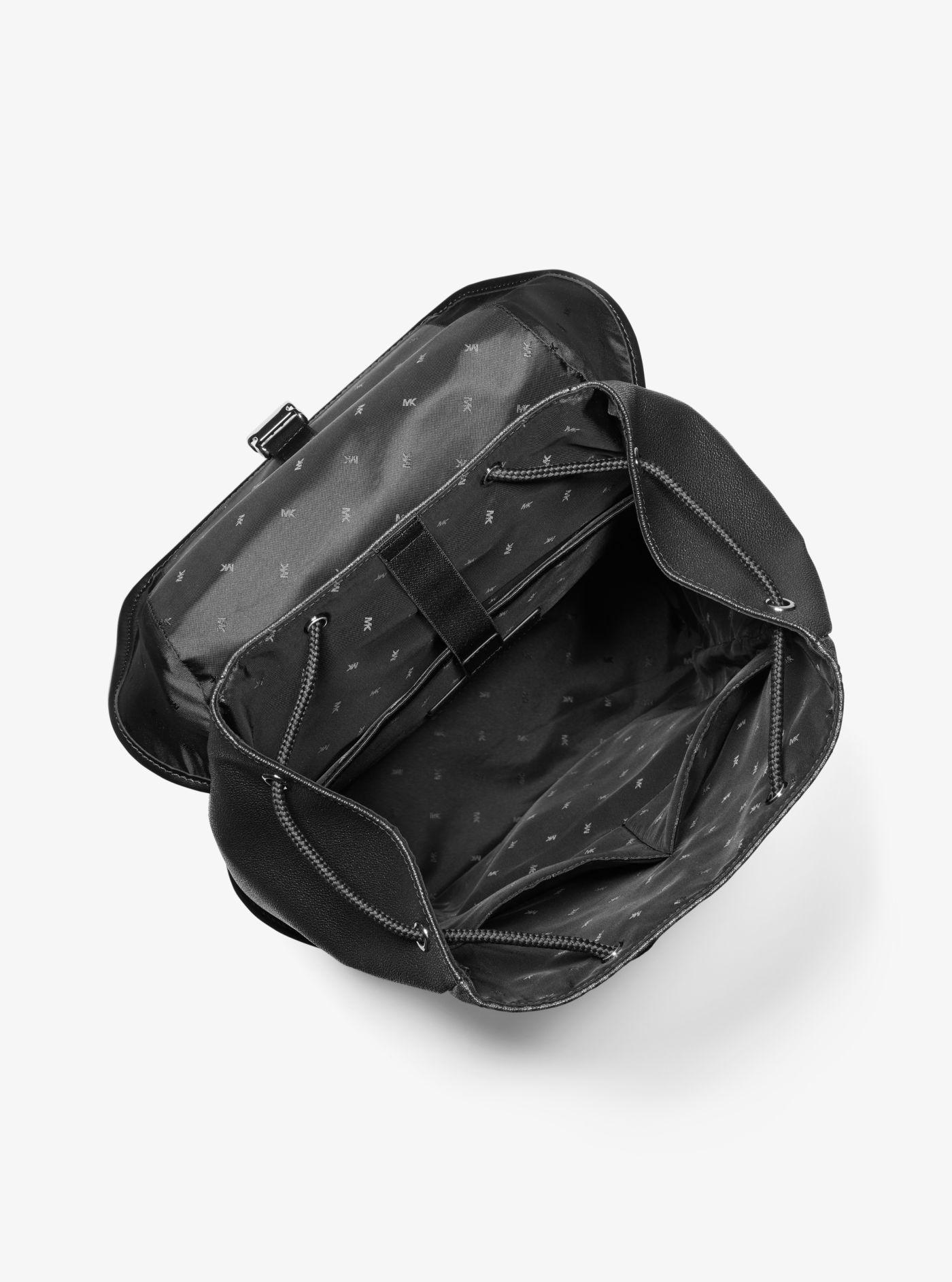 Cooper Two-tone Logo Stripe Backpack 