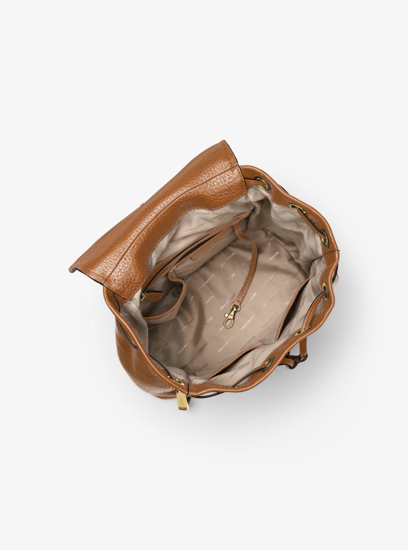 Michael Kors Leather Viv Large Backpack 