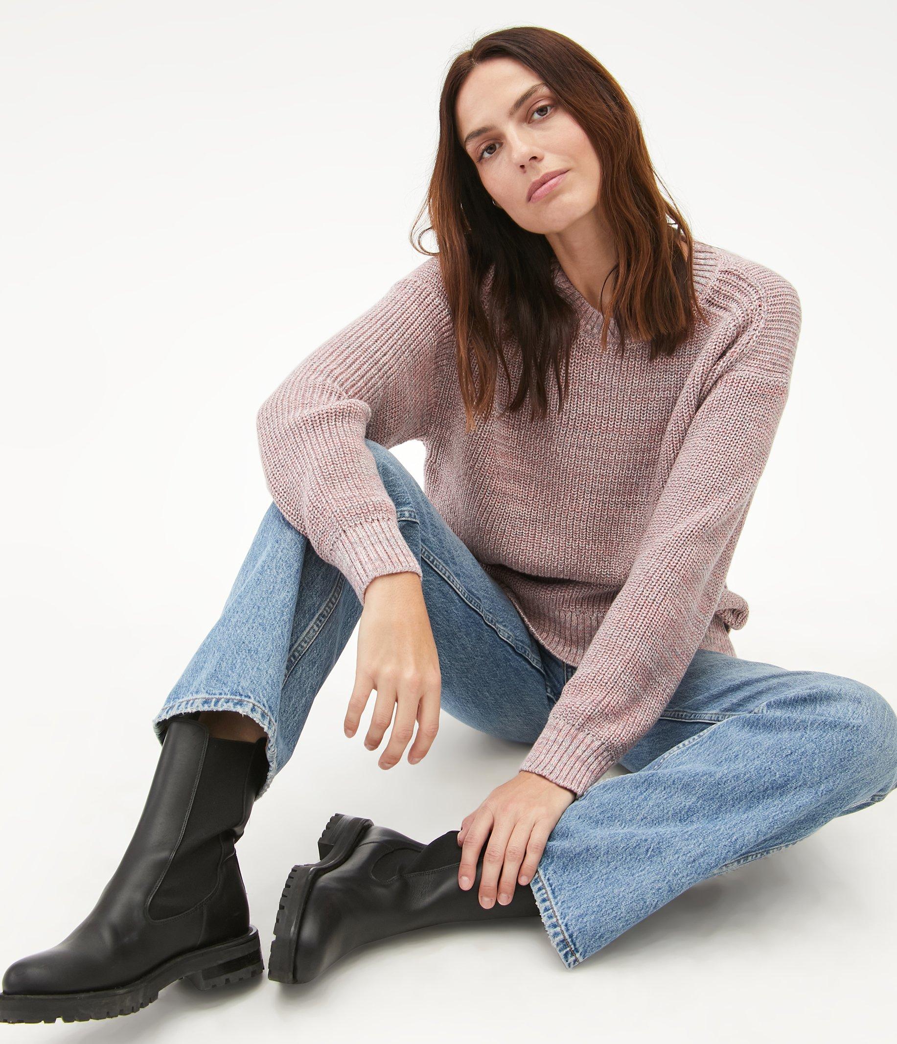 michael stars ribbed pullover