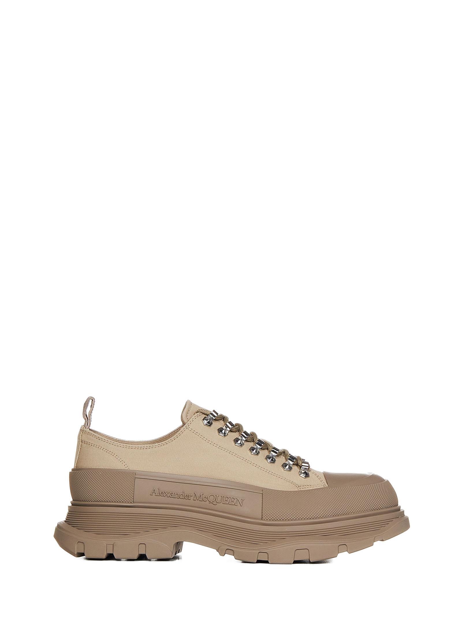 Alexander mcqueen deals beige sneakers