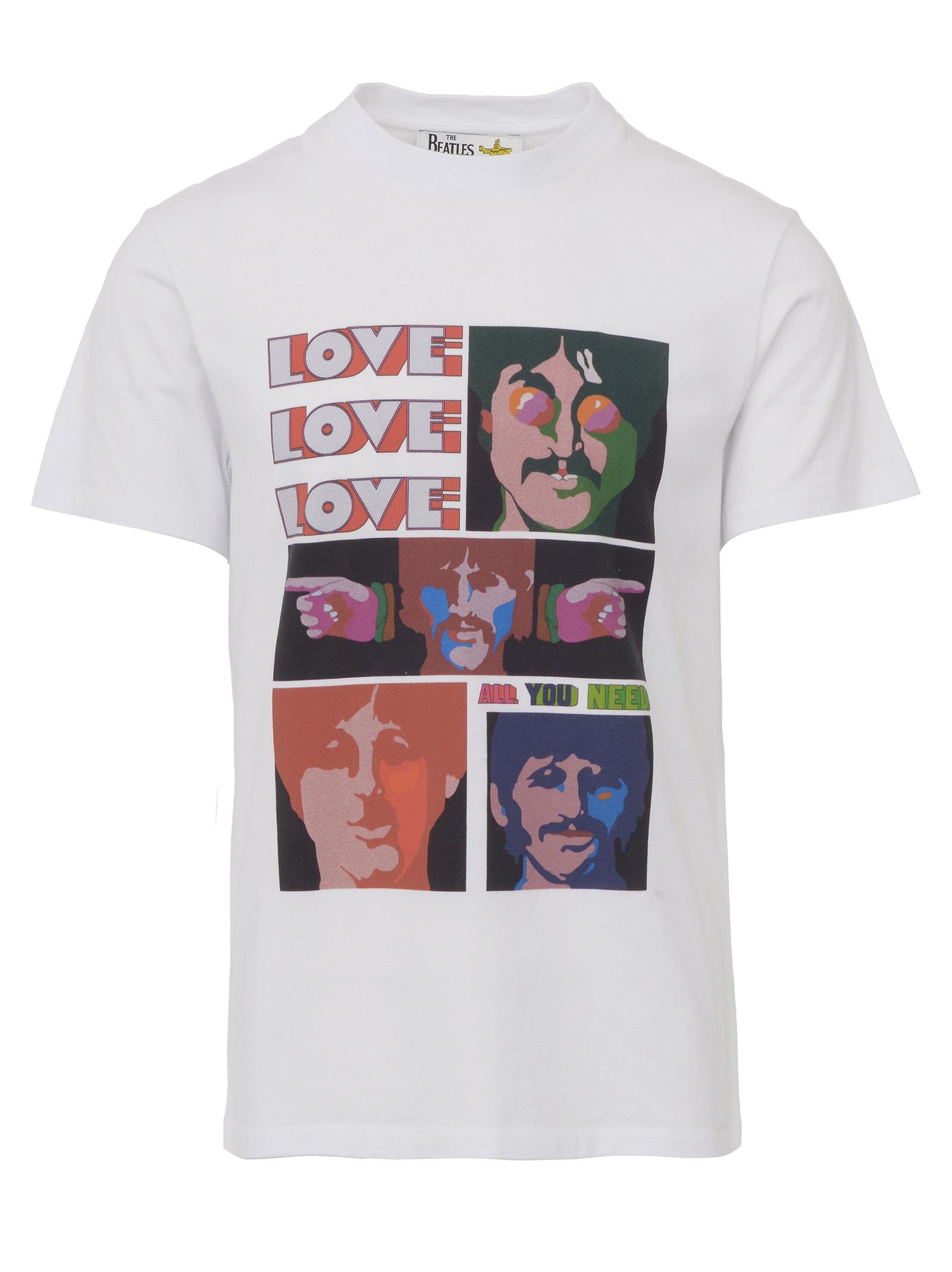 Stella McCartney Cotton White The Beatles Edition Oversized Printed T ...
