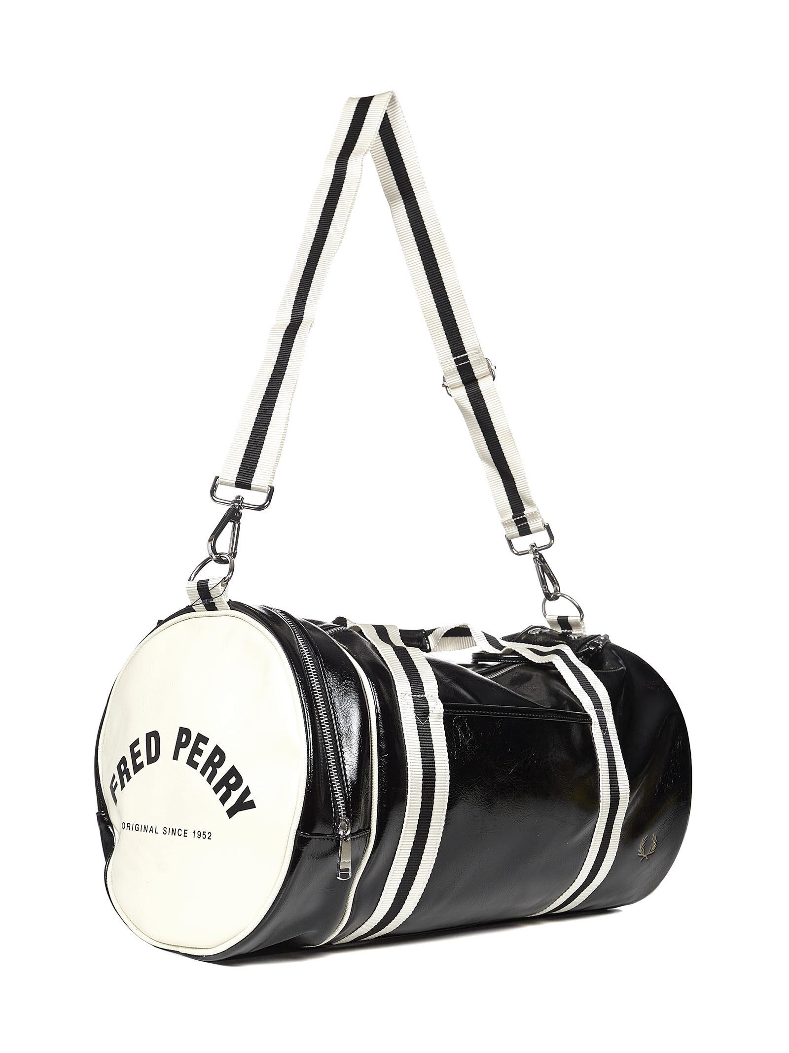 Fred Perry Duffle Bag in Black for Men 