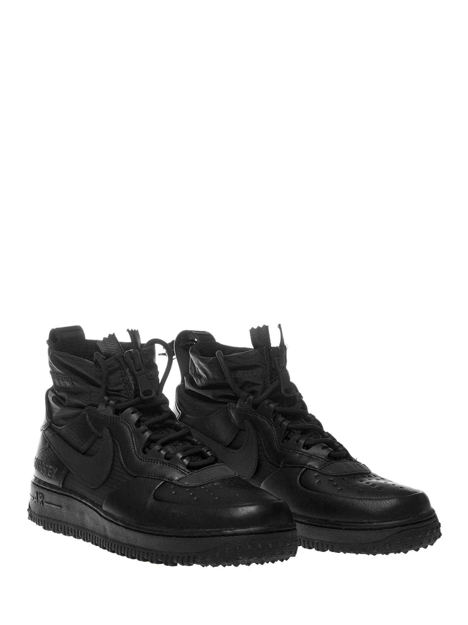 Nike *icon Black High-top Air Force 1 Gore-tex With Front Zip And Ankle  Drawstring. for Men | Lyst Australia