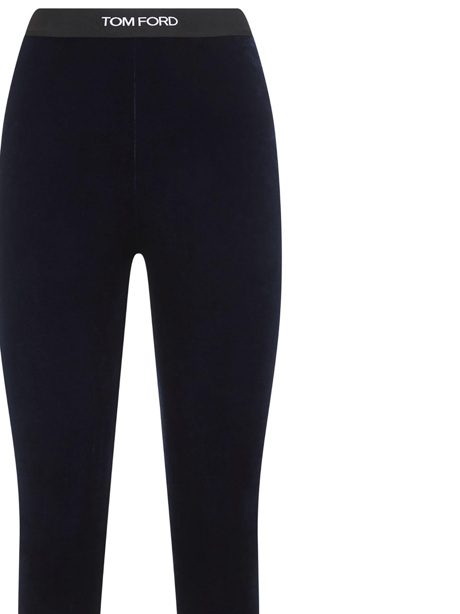 Tom Ford Cashmere Leggings in Blue Slacks and Chinos Leggings Womens Clothing Trousers 