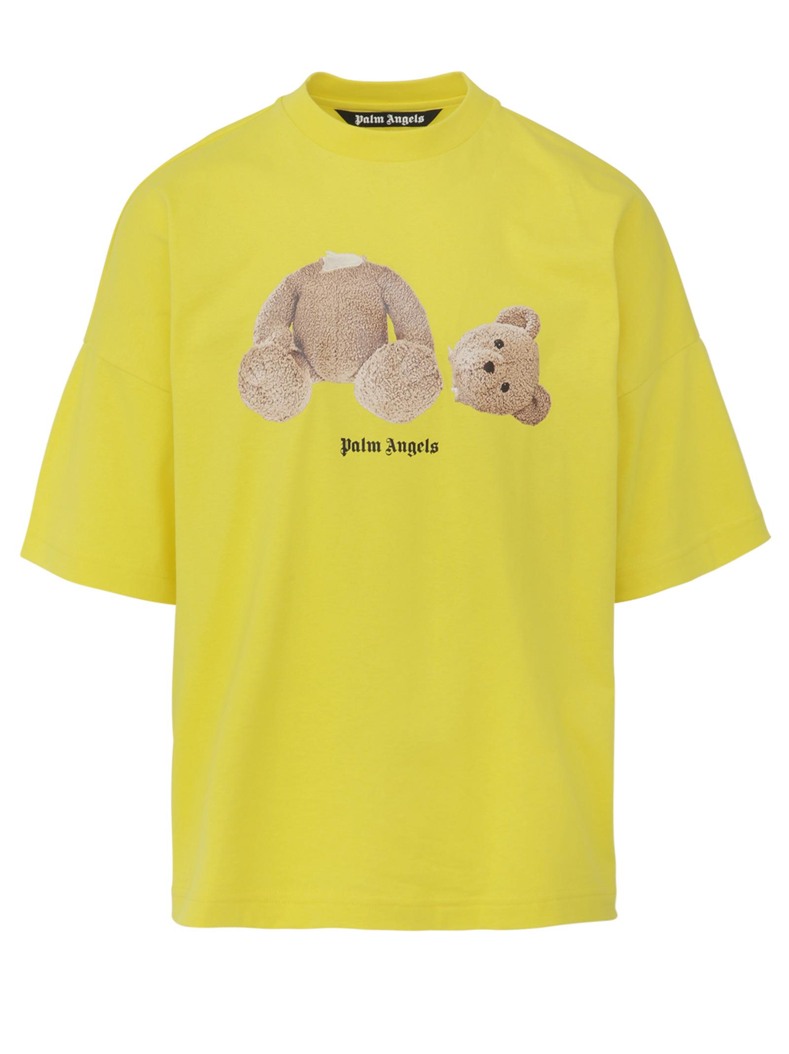 palm angels teddy bear shirt