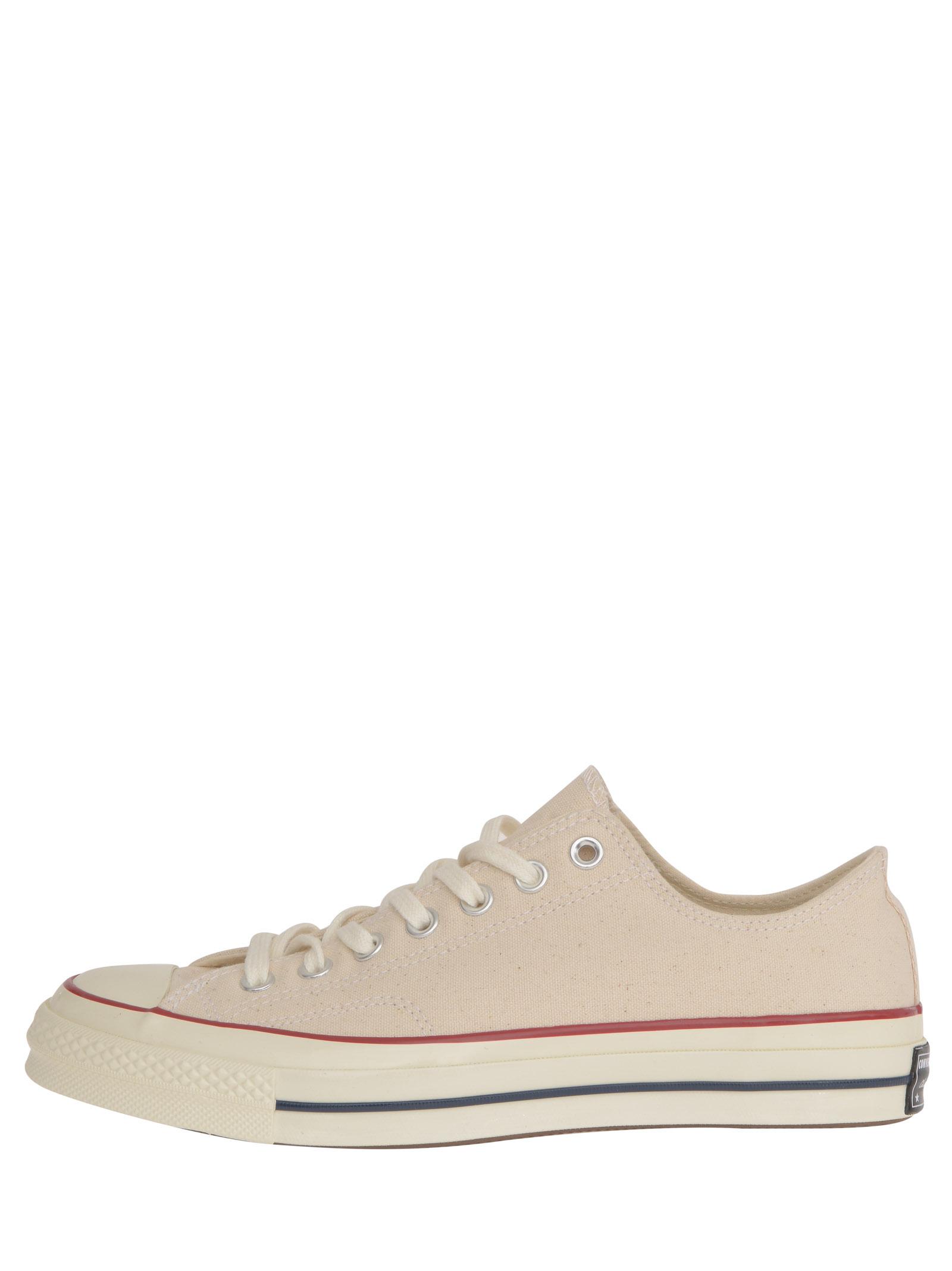 Converse Chuck 70 Ox Cream-white Cotton-canvas Low-top Sneakers With Back  Logo Patch in Beige (Natural) for Men - Lyst