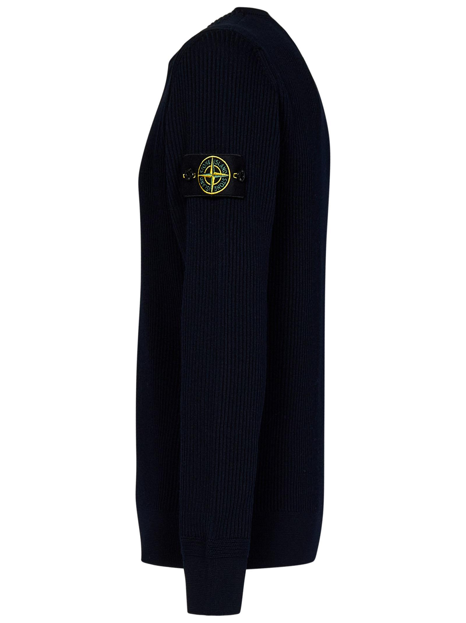Stone island store navy sweater