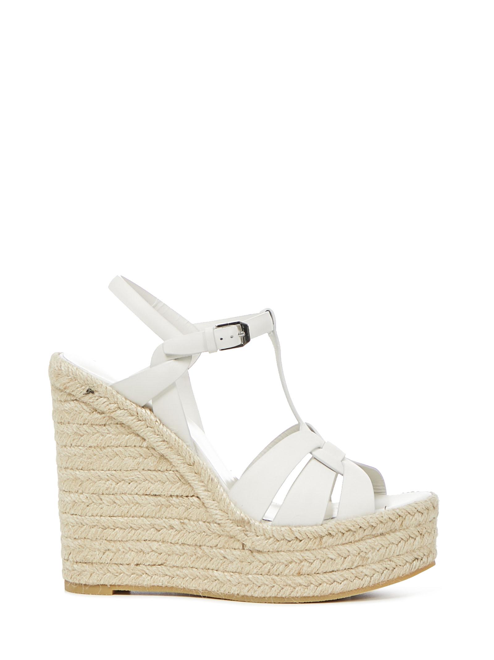 leather espadrille sandals