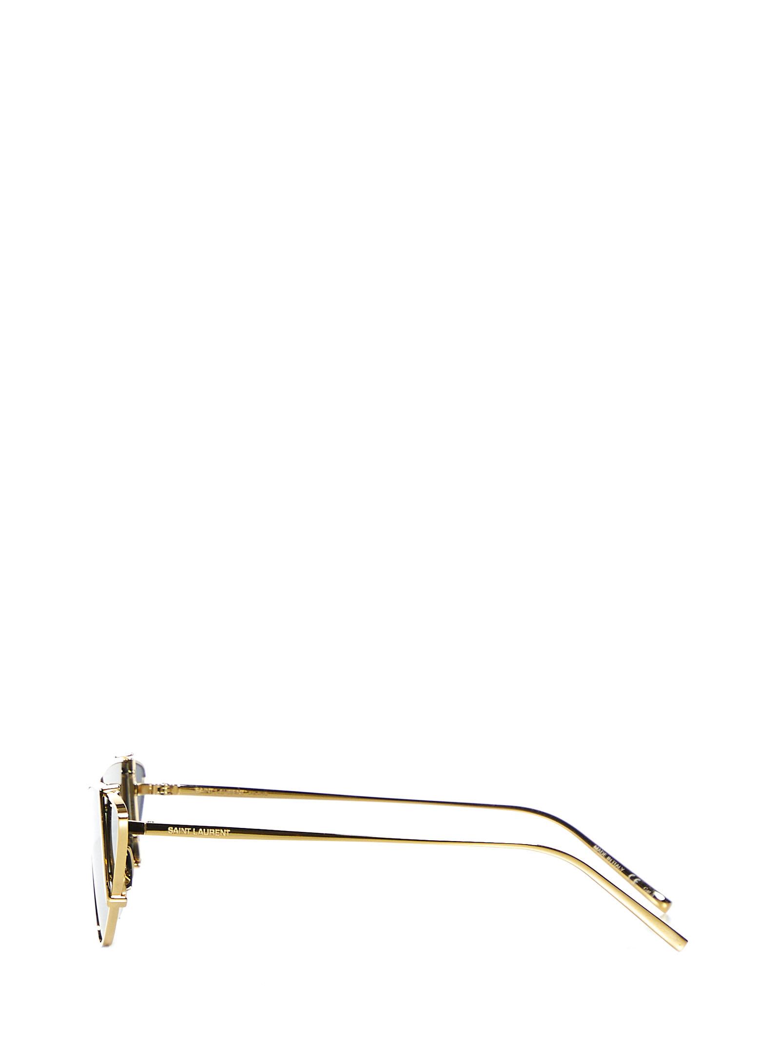 SAINT LAURENT Sunglasses SL536 001 Black Gold 2023