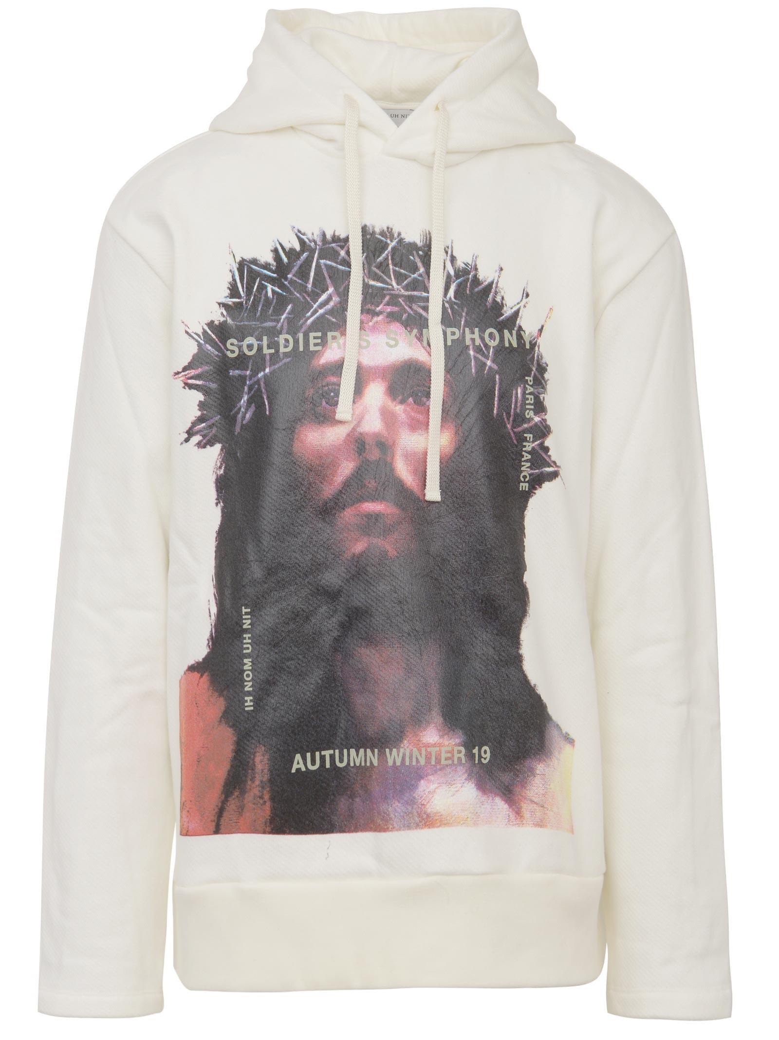 off white jesus hoodie