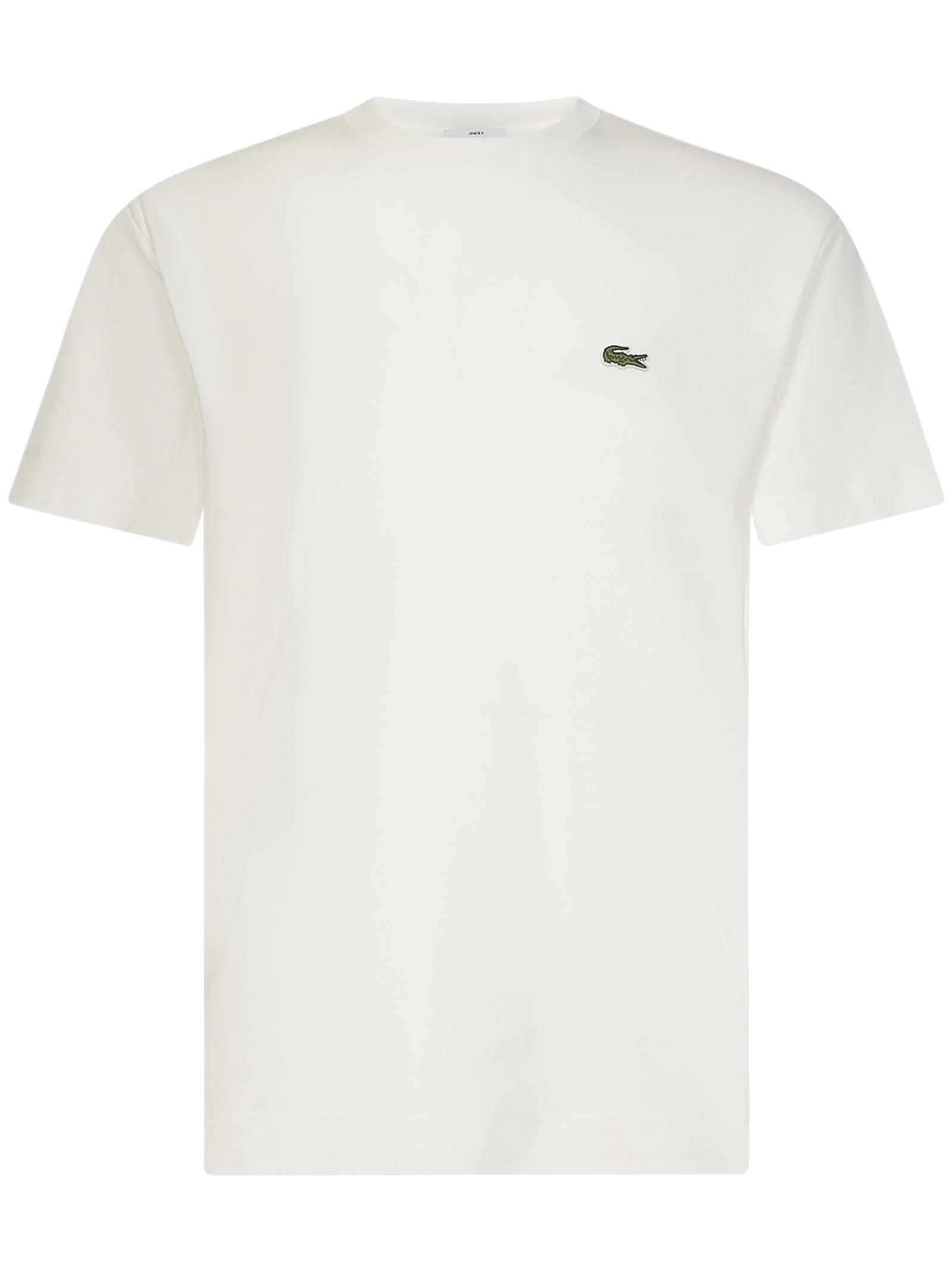 lacoste white t shirt