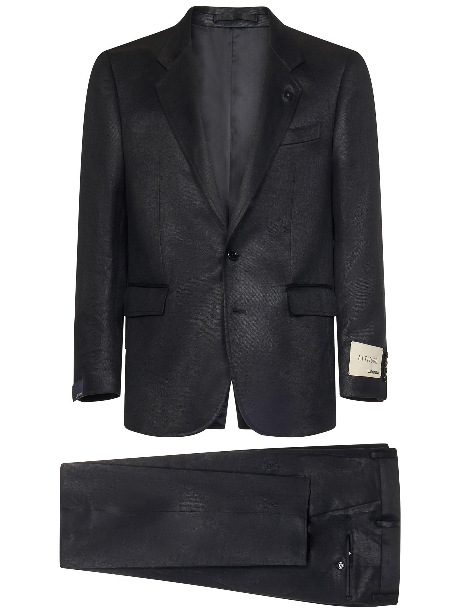 Lardini Suit in Black for Men | Lyst