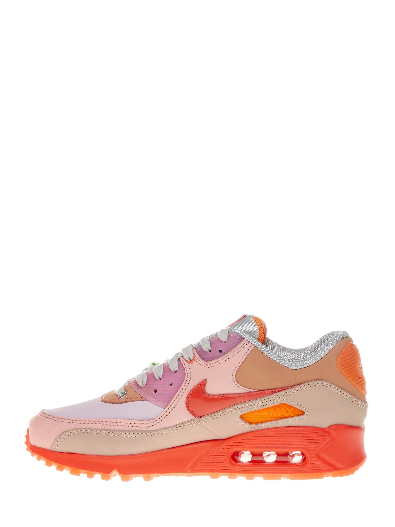 Instrument Eksisterer Frivillig Nike Pink And Orange Air Max 90 Sneakers With Layered Design And Integrated  Air Technology. | Lyst