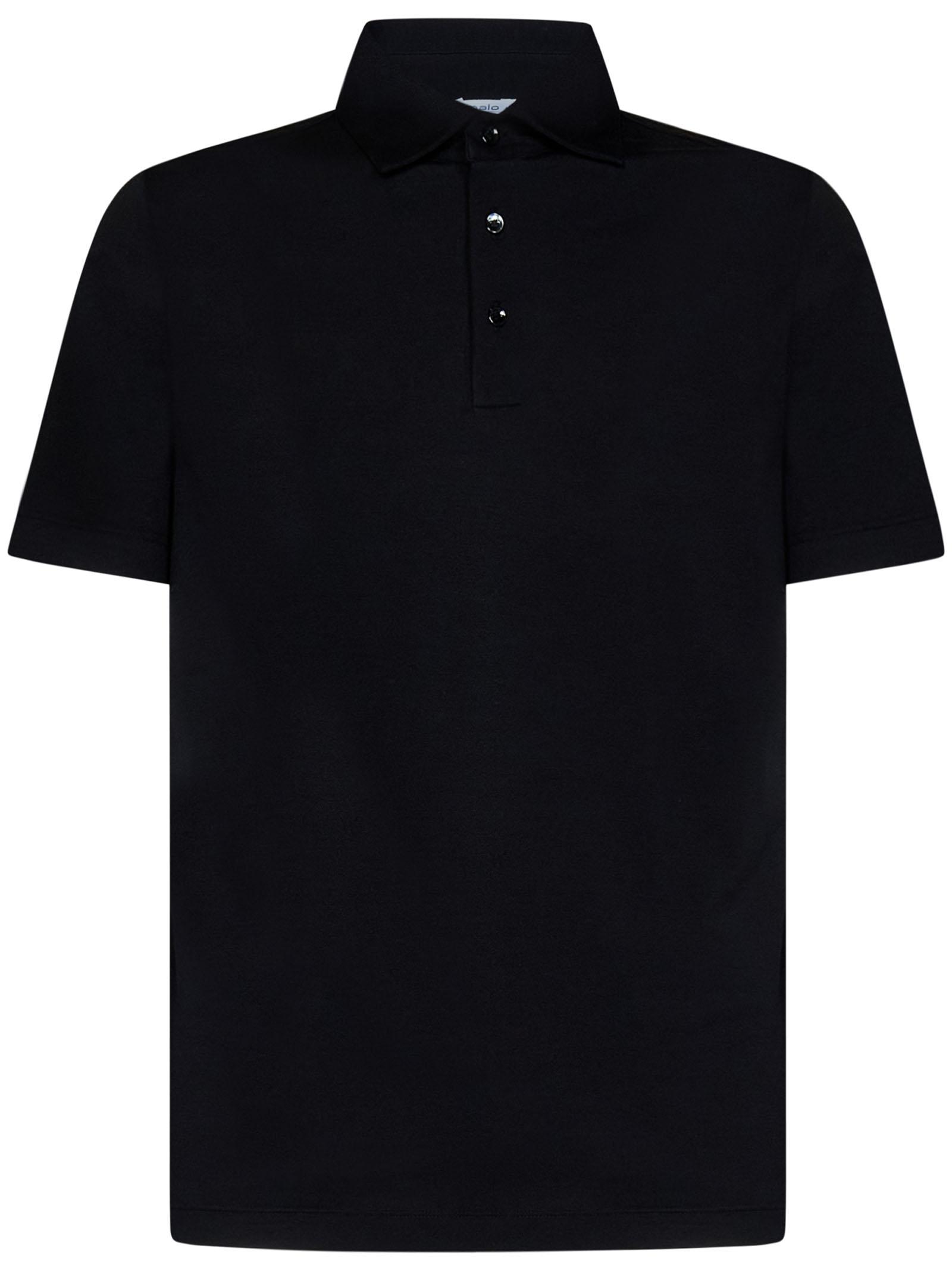 Malo Polo Shirt in Black for Men | Lyst