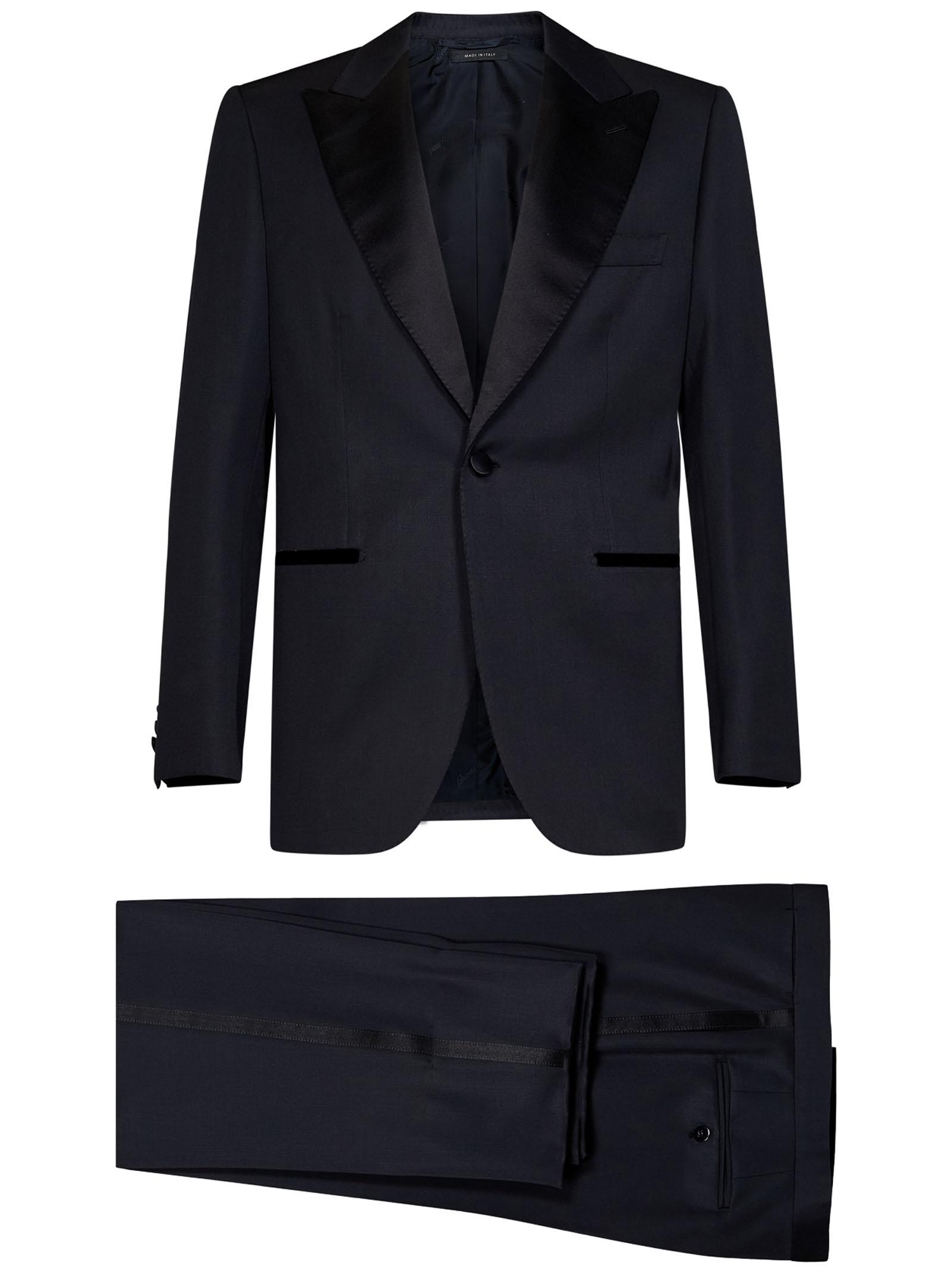 Brioni Virgilio Suit in Blue for Men | Lyst