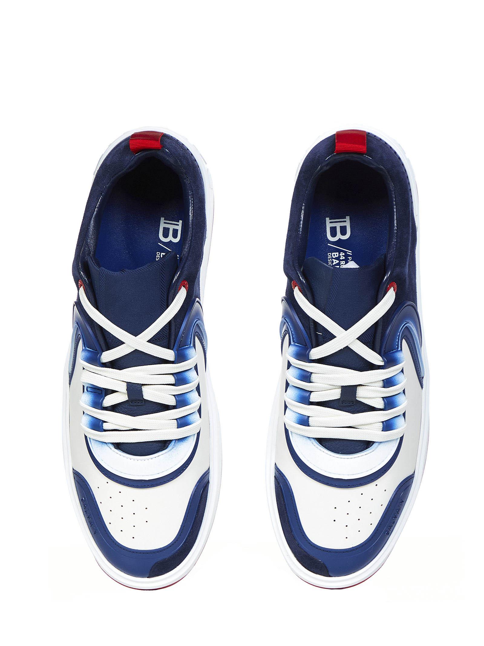 Balmain Sneakers Blue for Men | Lyst