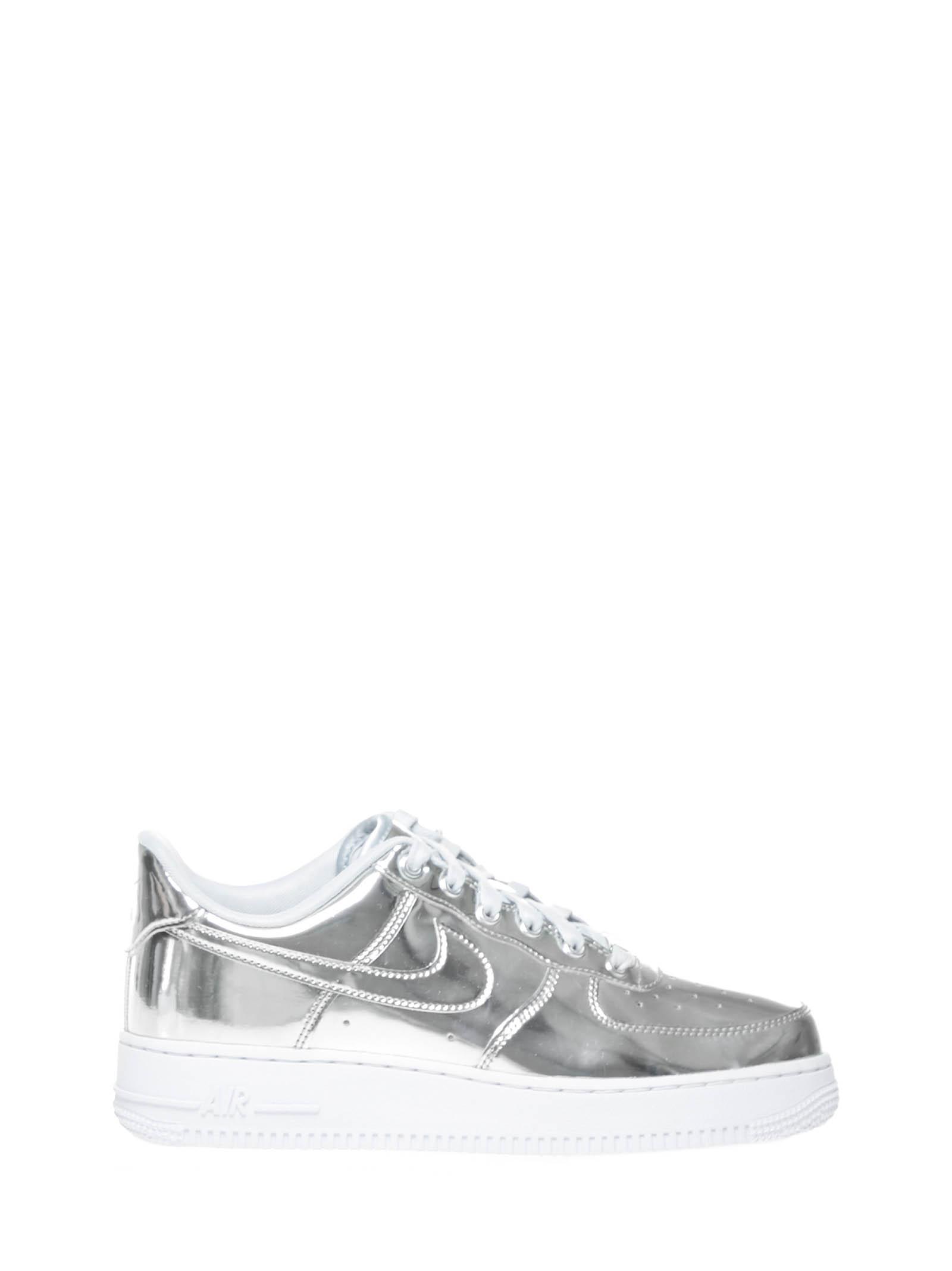 air force 1 metallic silver