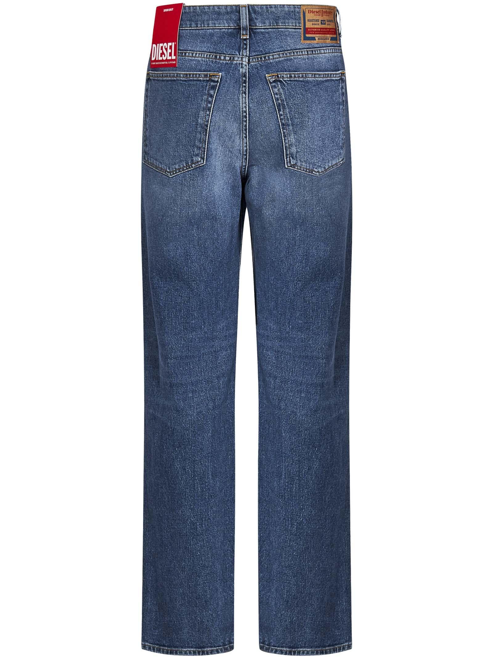 1955 D-Rekiv Man: Straight Medium blue Jeans | Diesel