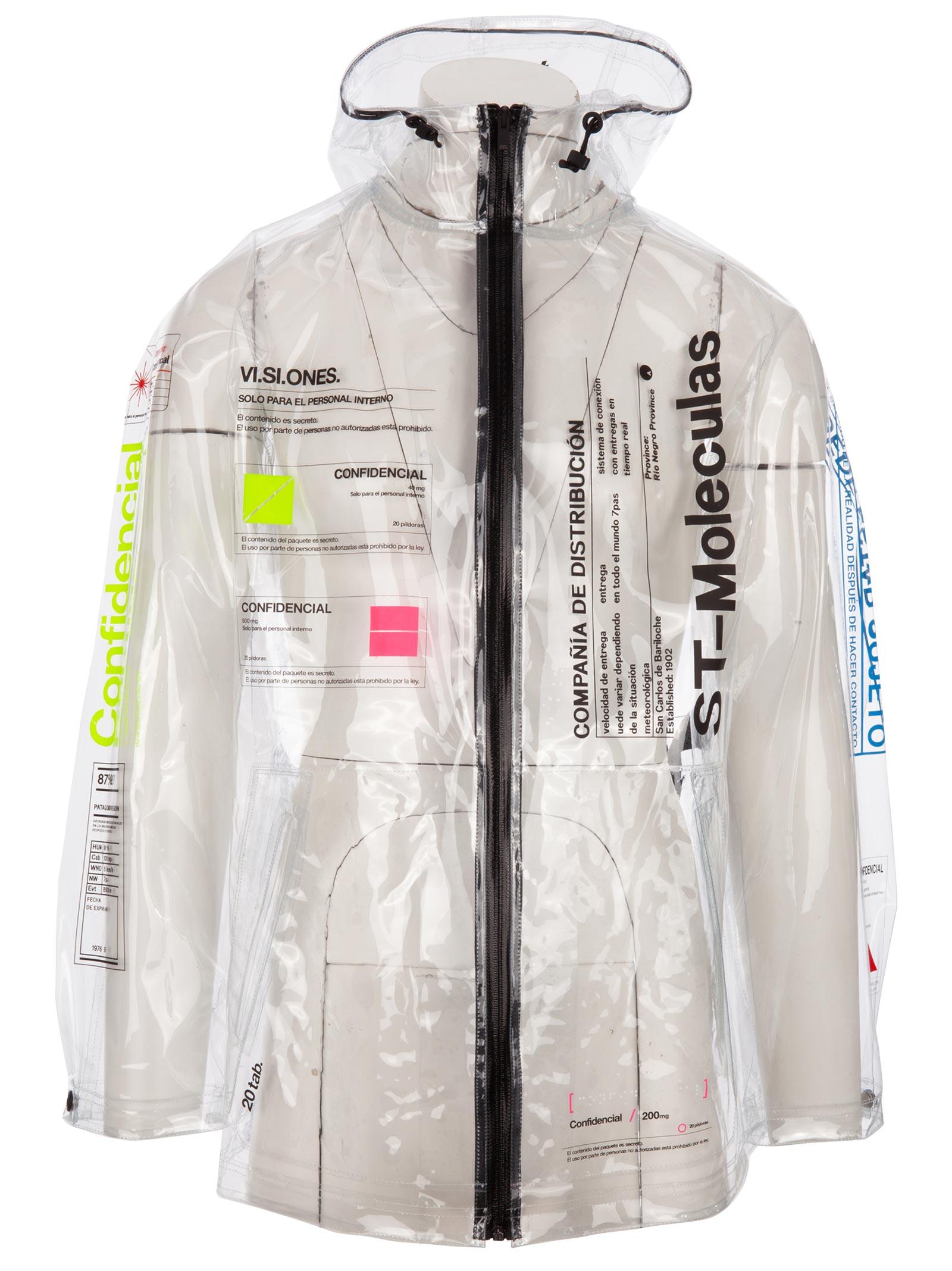 Aanhoudend gloeilamp applaus Marcelo Burlon See-through Pvc Jacket With Colored Lettering, Hood With  Coulisse And Front Zip Closure for Men | Lyst