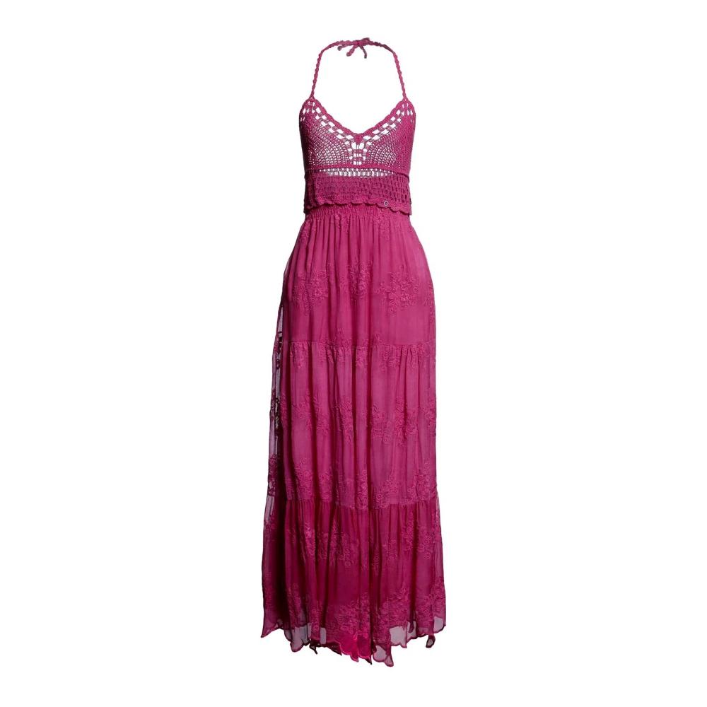 chinese dress ladies Satin A-line Lace Illusion Halter Neck Wedding Dresses With Sweep Train,  MW611