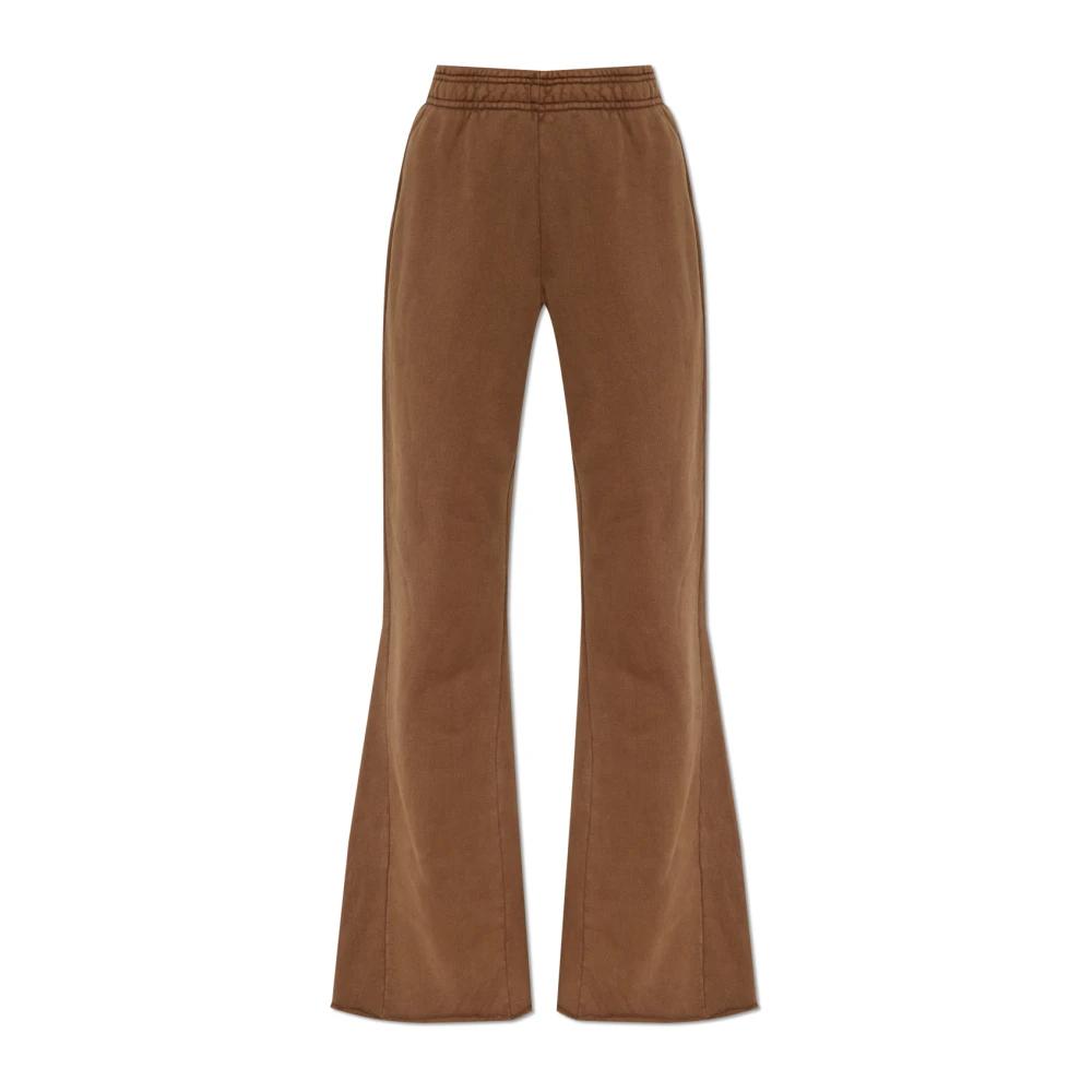 ボトムスその他 Entire Studios Organic cotton brown flared trousers Brown Entire studios Pants for Women | Lyst