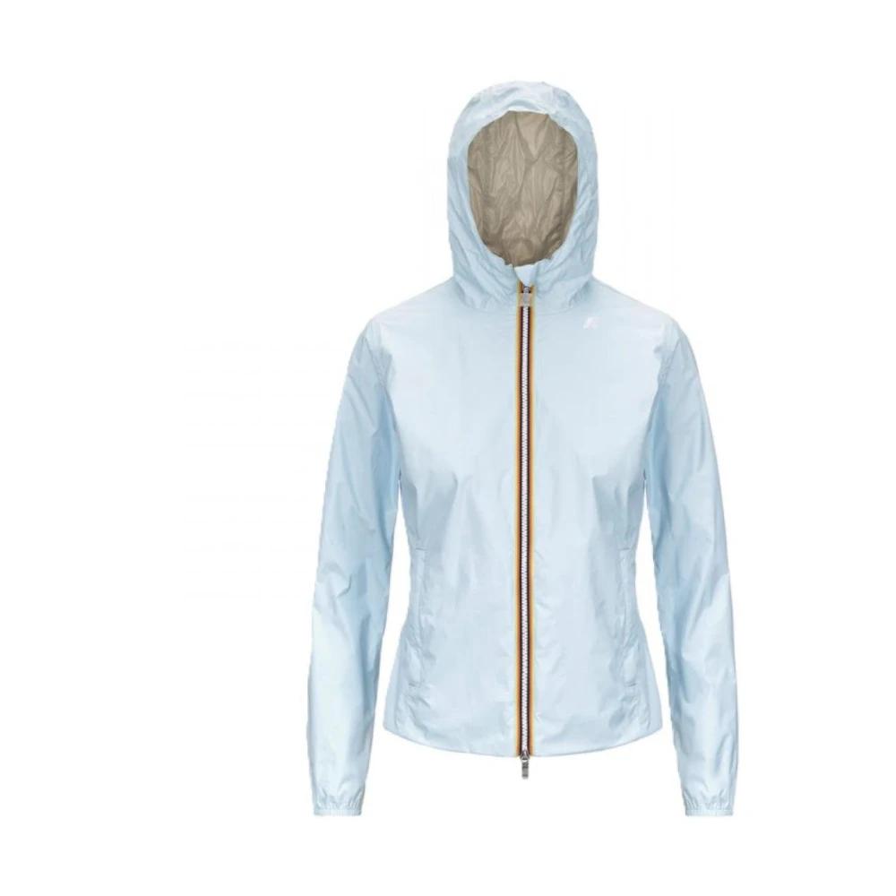 ジャケット K WAY Women Jackets K51221W 193 BLUE K-WAY: Blazer woman - Blue | K-Way jacket K5126KW online at