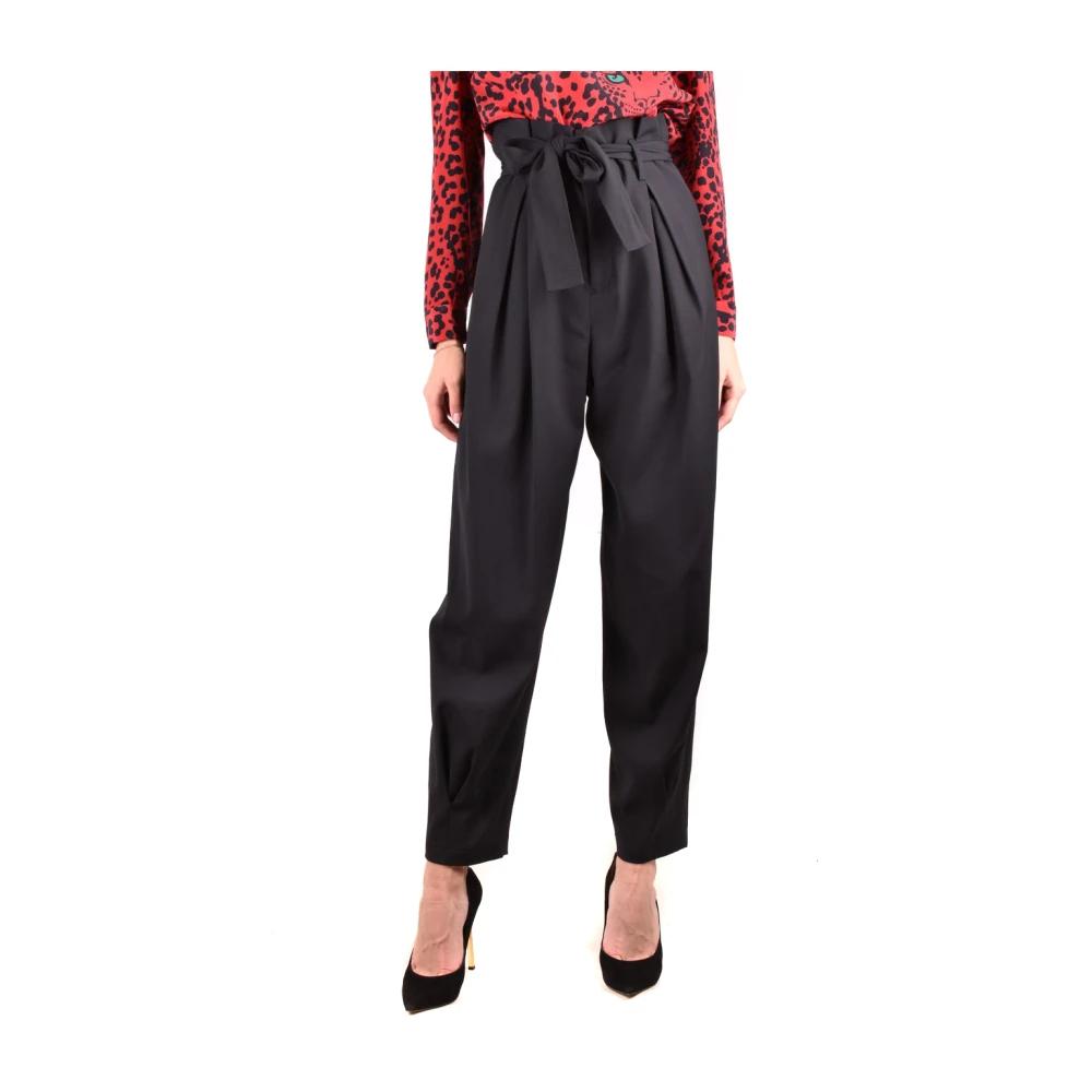 パンツ RED VALENTINO DREAMING PEONY PRINT SILK TROUSERS RED Valentino star-print Silk Trousers | Black | FARFETCH